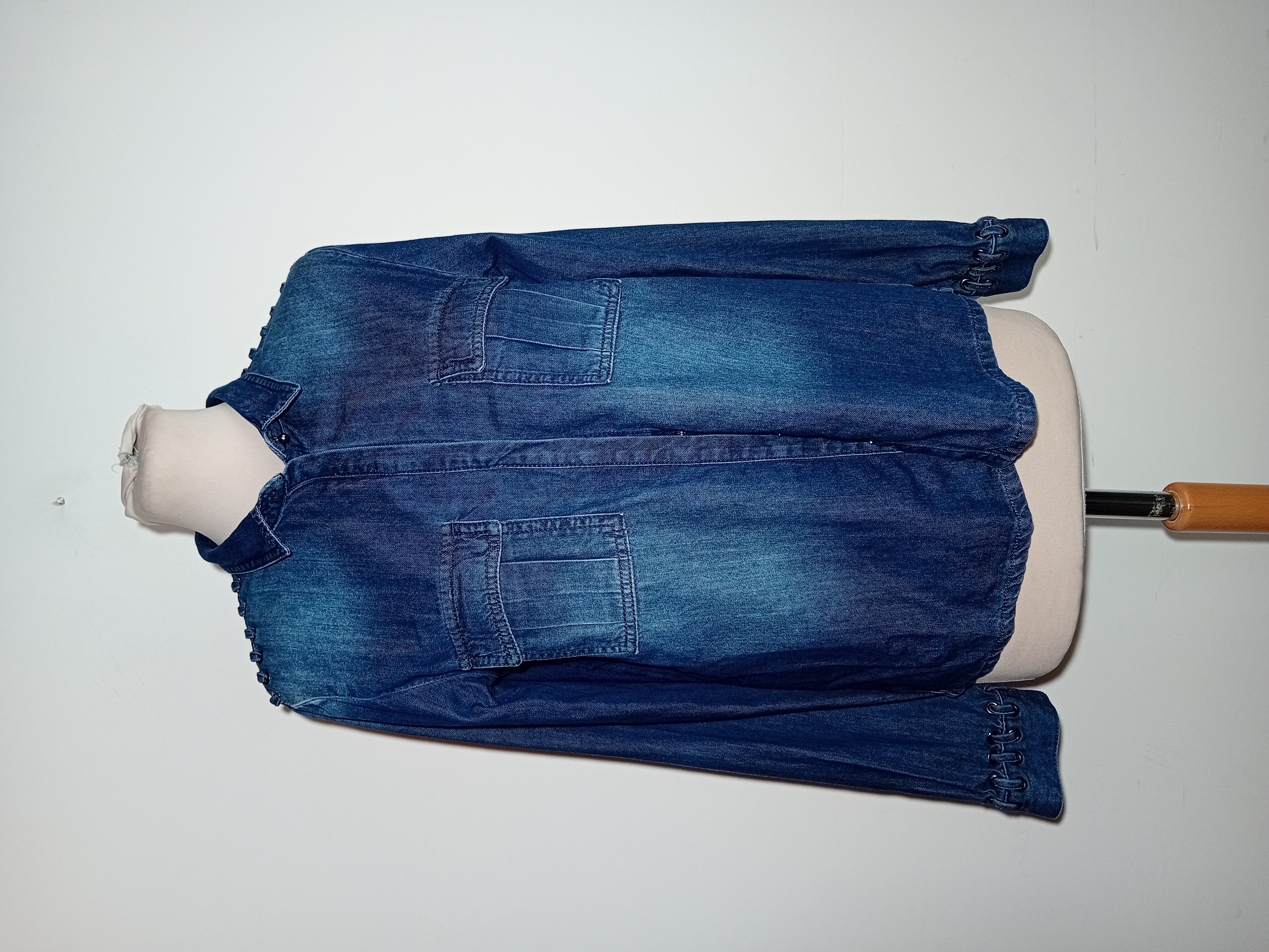 Chemise En Jean Ikks Détails Lacés
