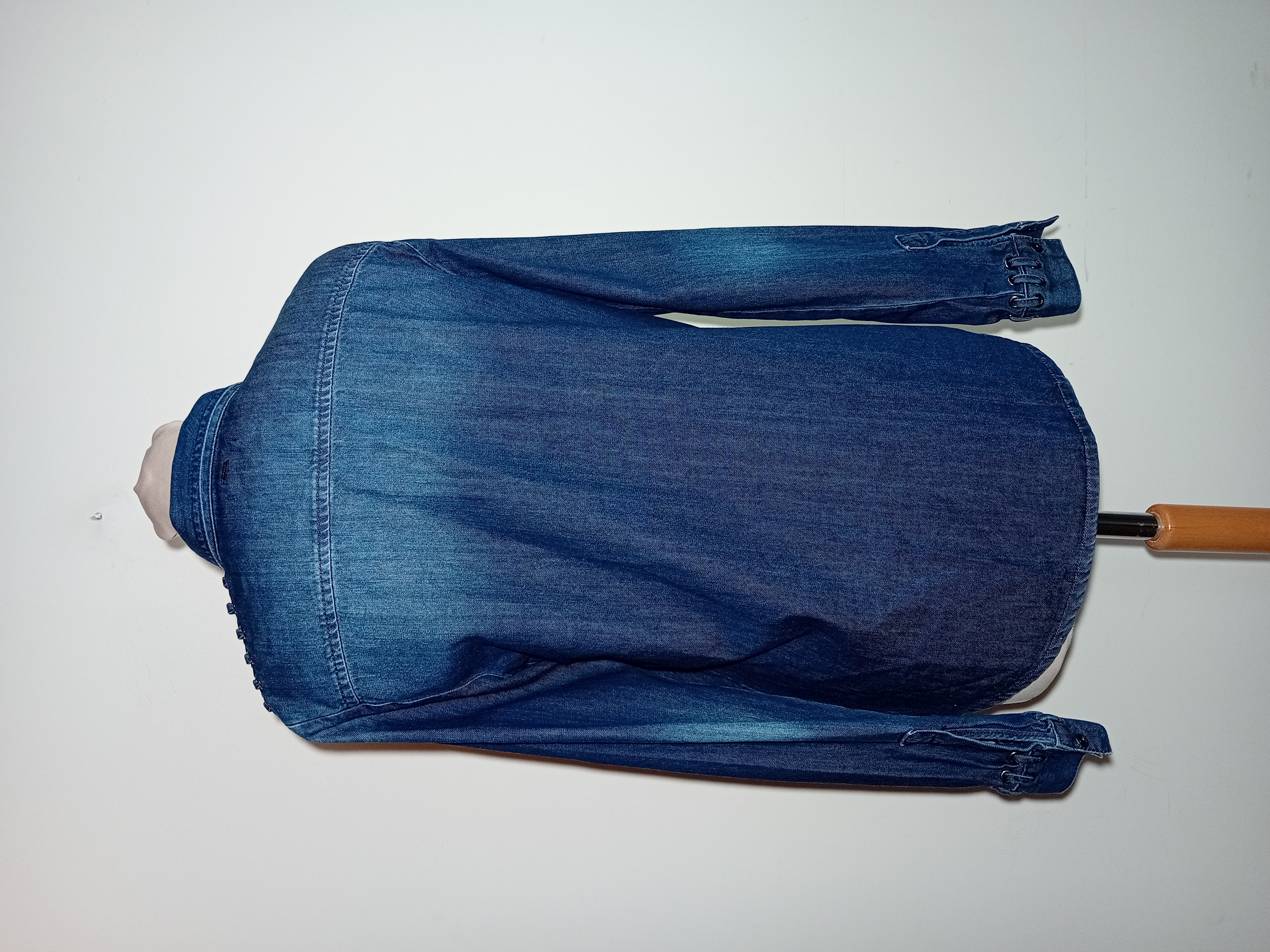 Chemise En Jean Ikks Détails Lacés