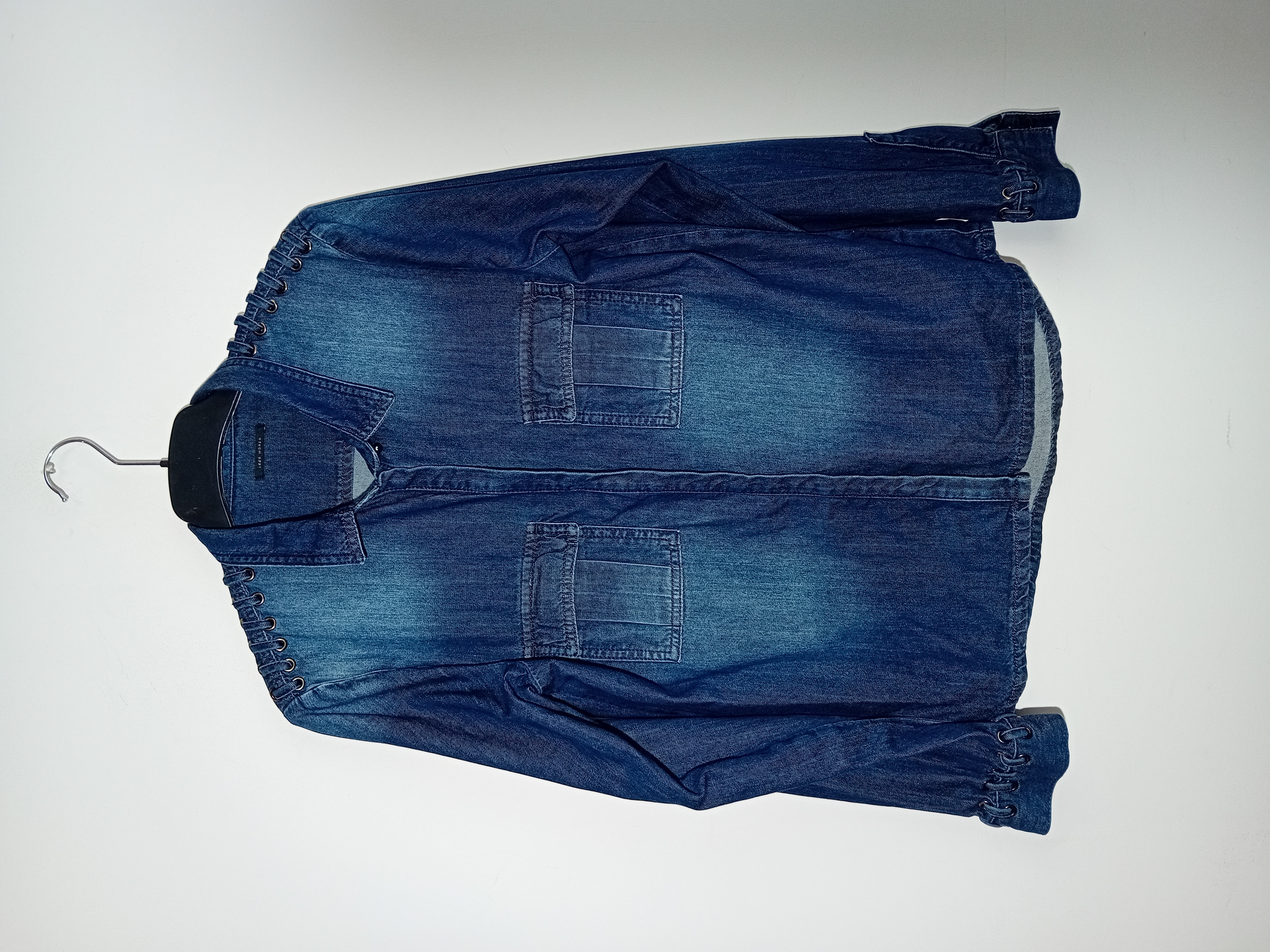 Chemise En Jean Ikks Détails Lacés