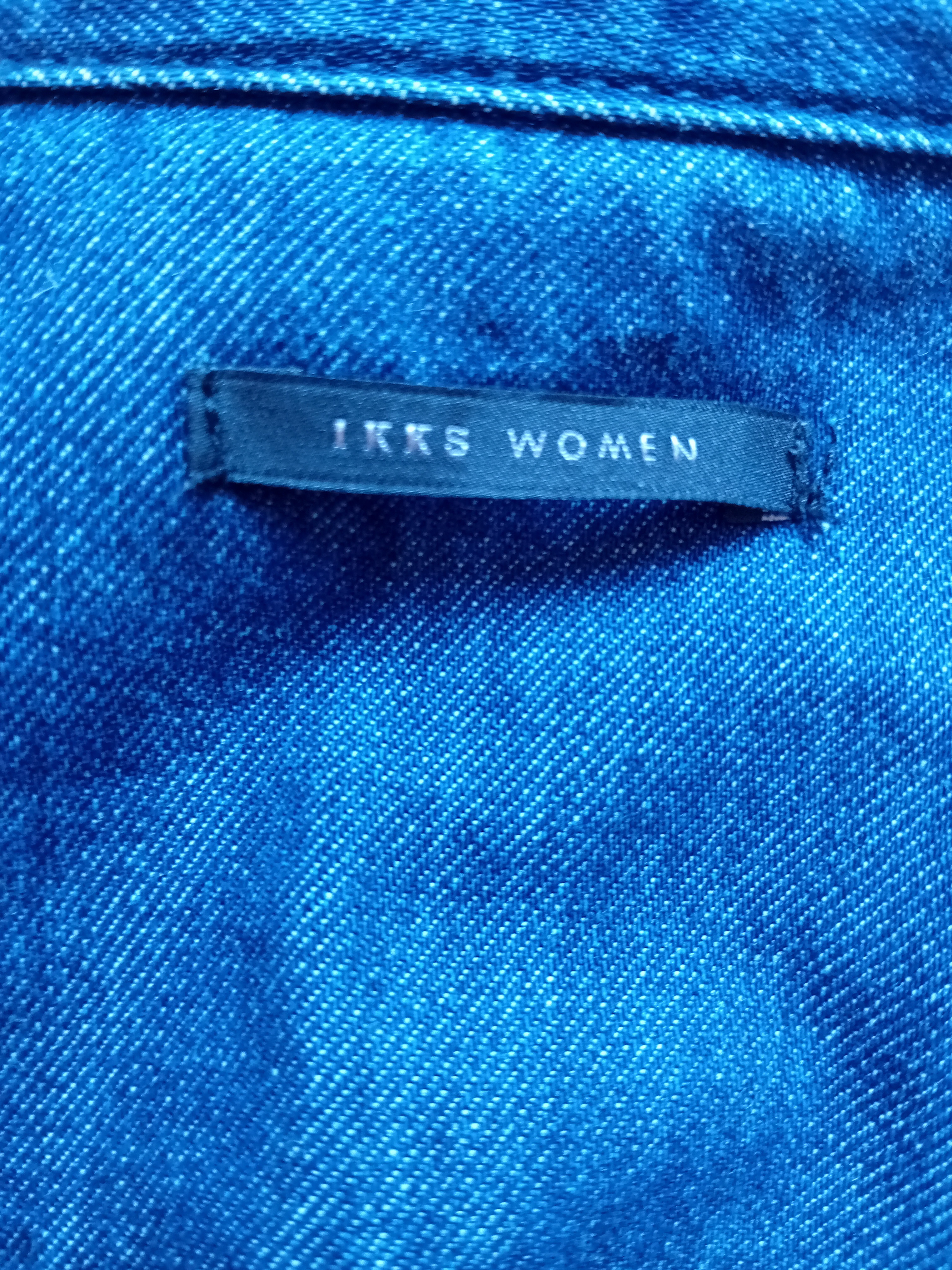 Chemise En Jean Ikks Détails Lacés