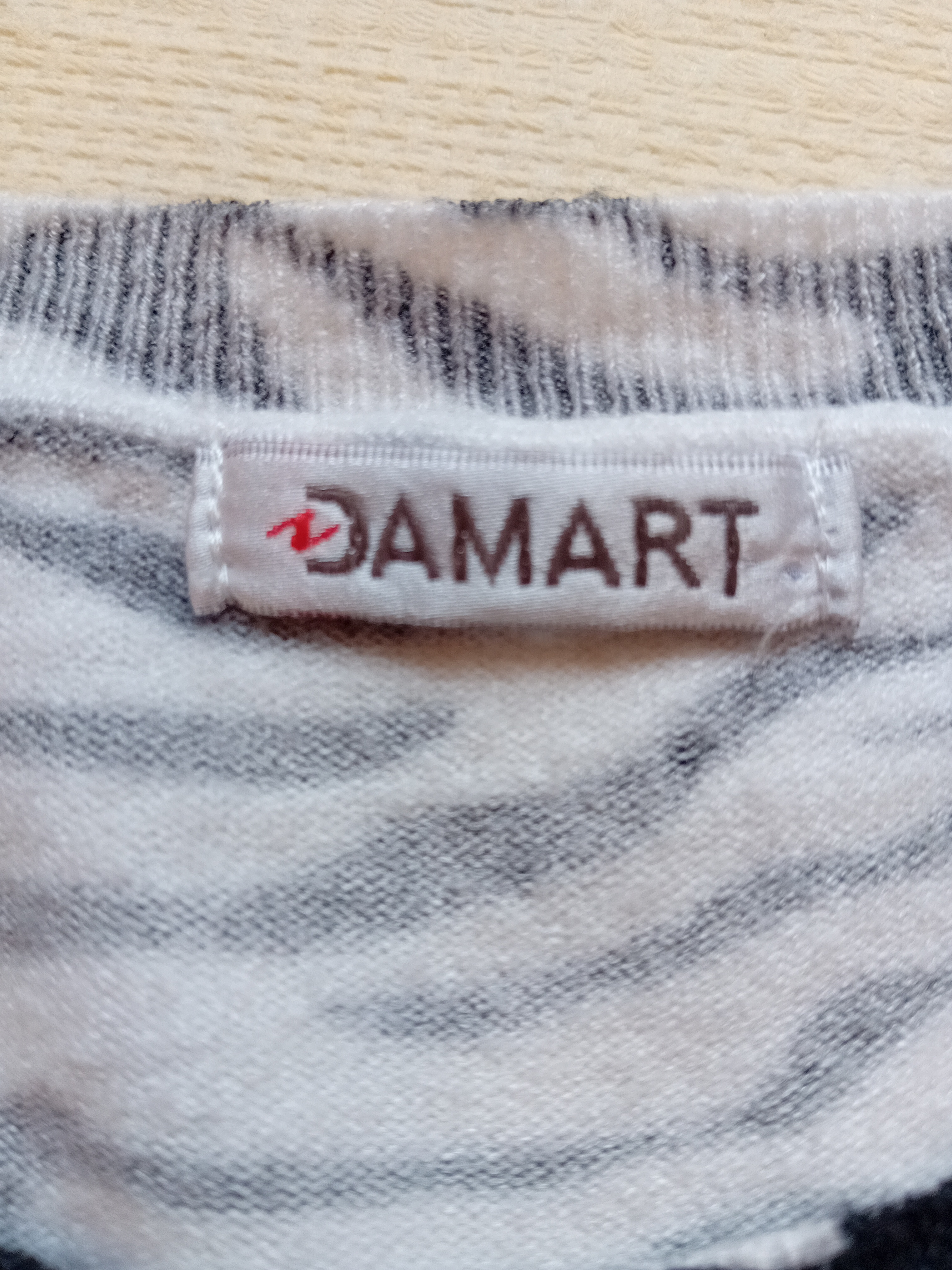 Pull Léger Zèbre Damart