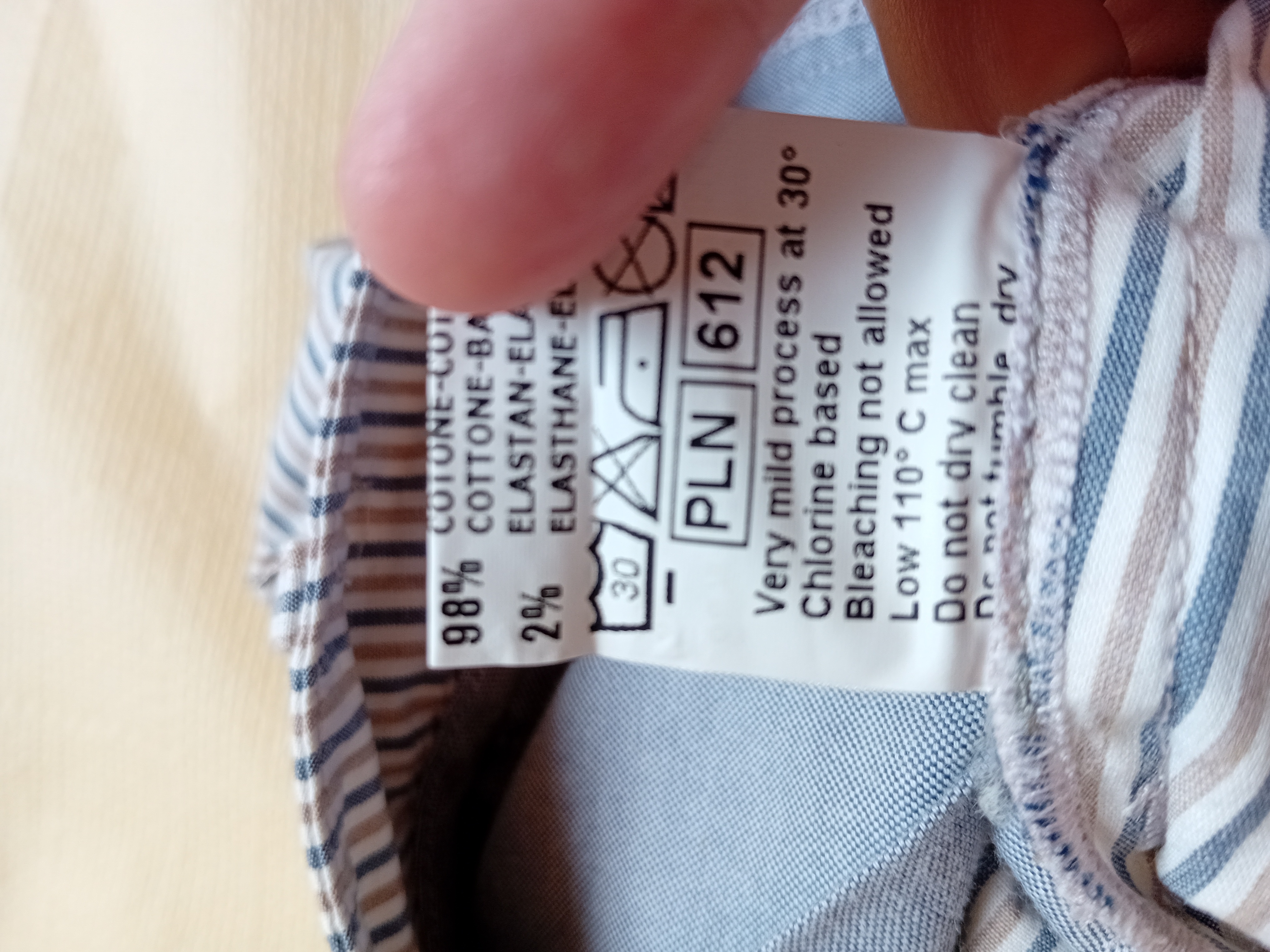 Pantalon Droit Rayures Teleria Zed