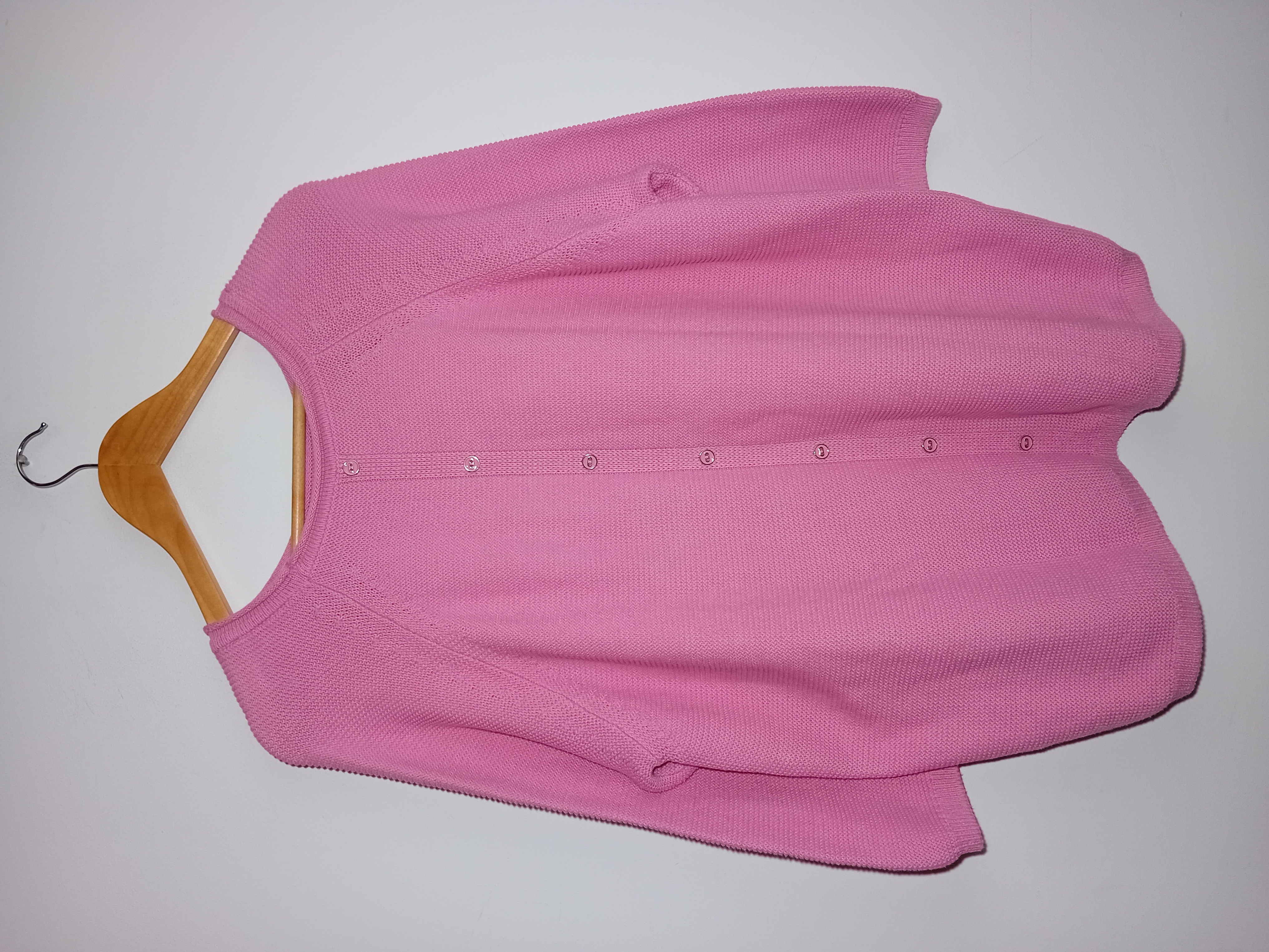 Gilet En Maille Rose Bonita