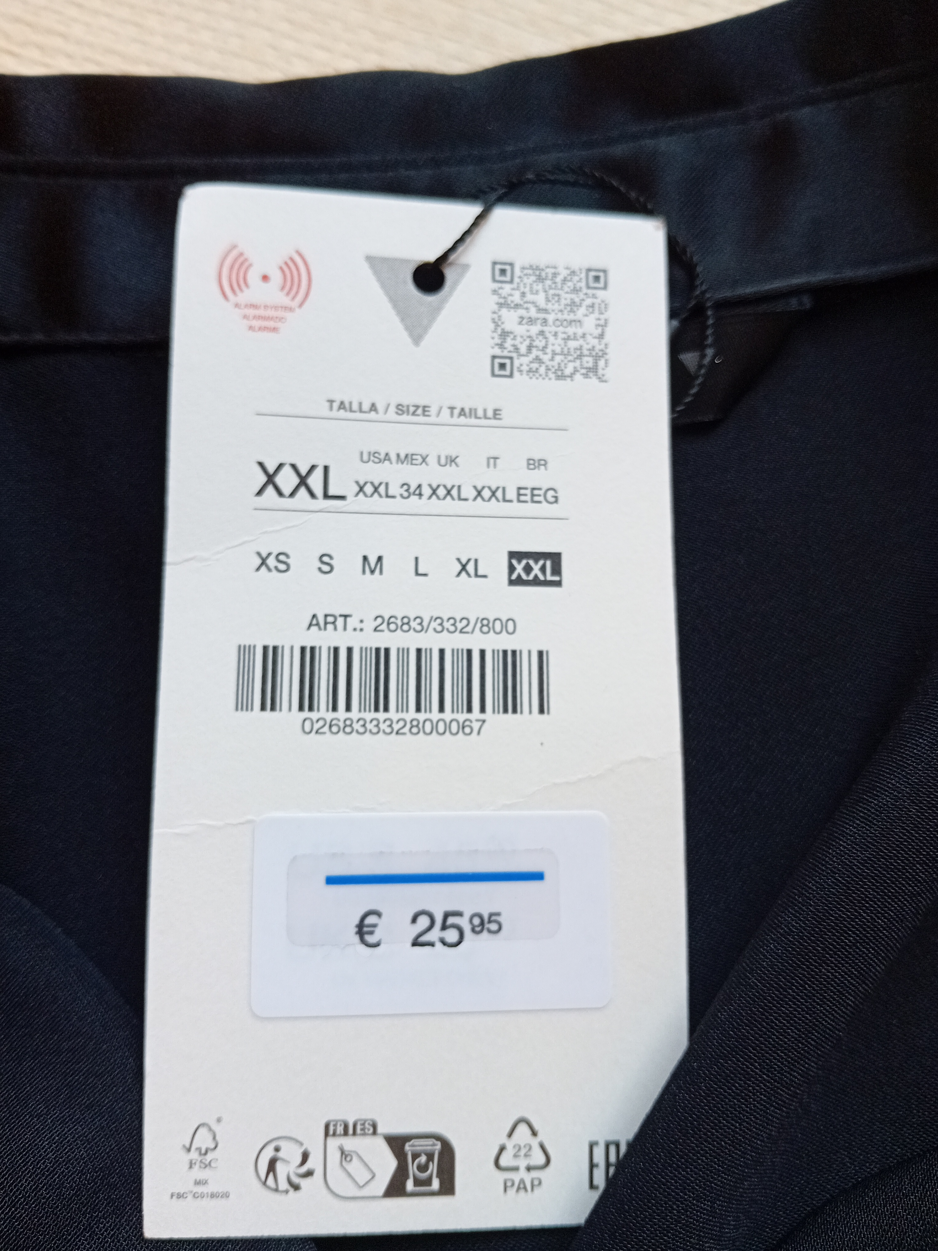 Chemise Satinée Zara