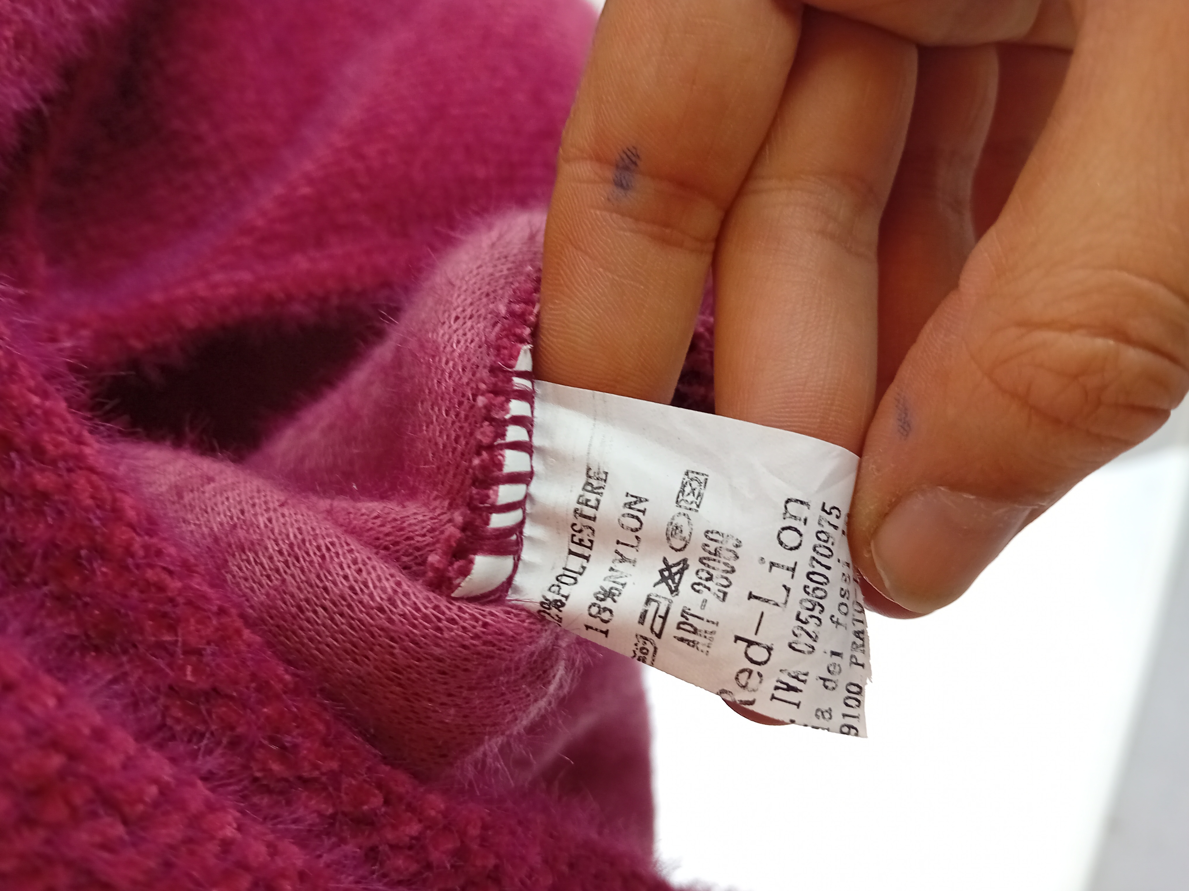 Cape Cardigan Maille Duveteuse Fuchsia M