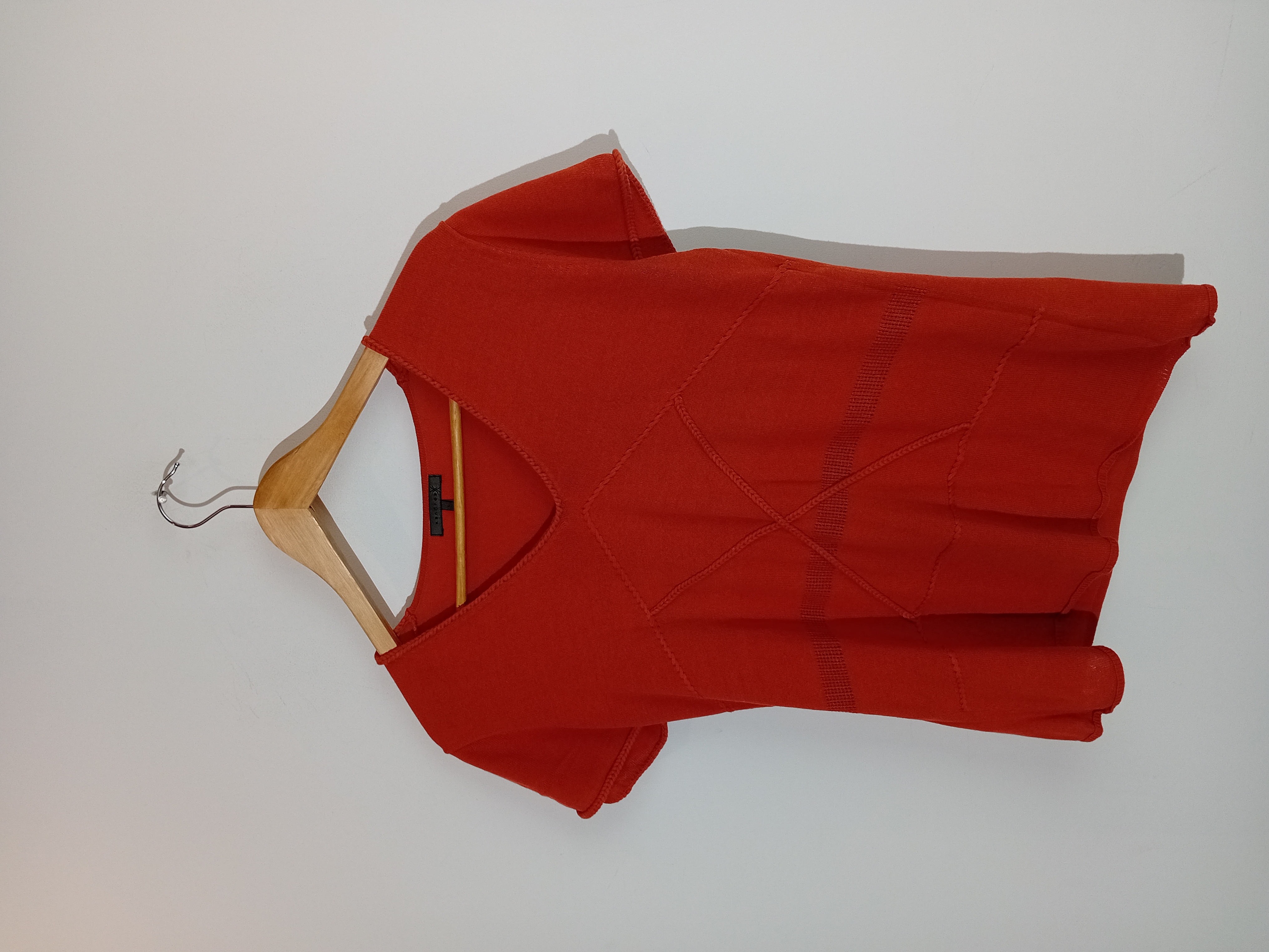 Top En Maille Orange Xandres