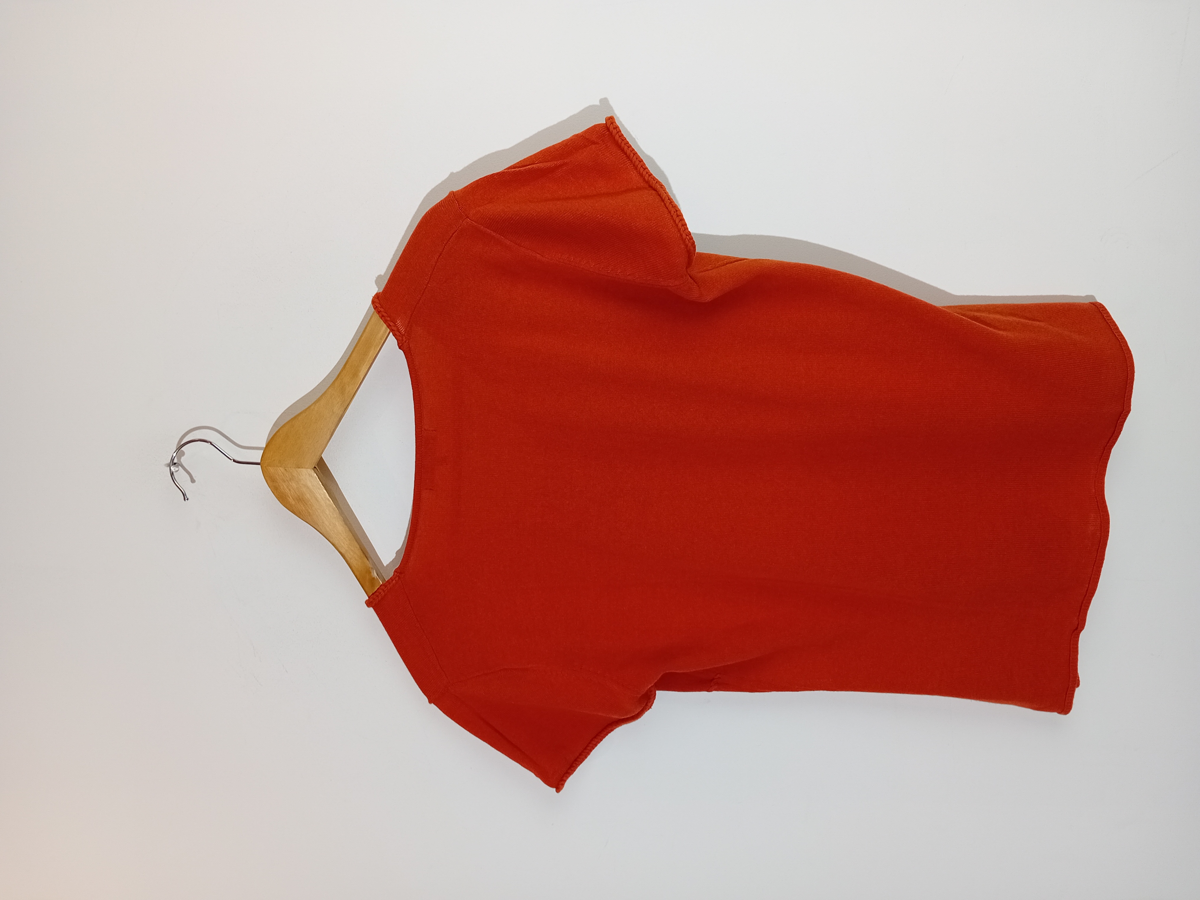 Top En Maille Orange Xandres