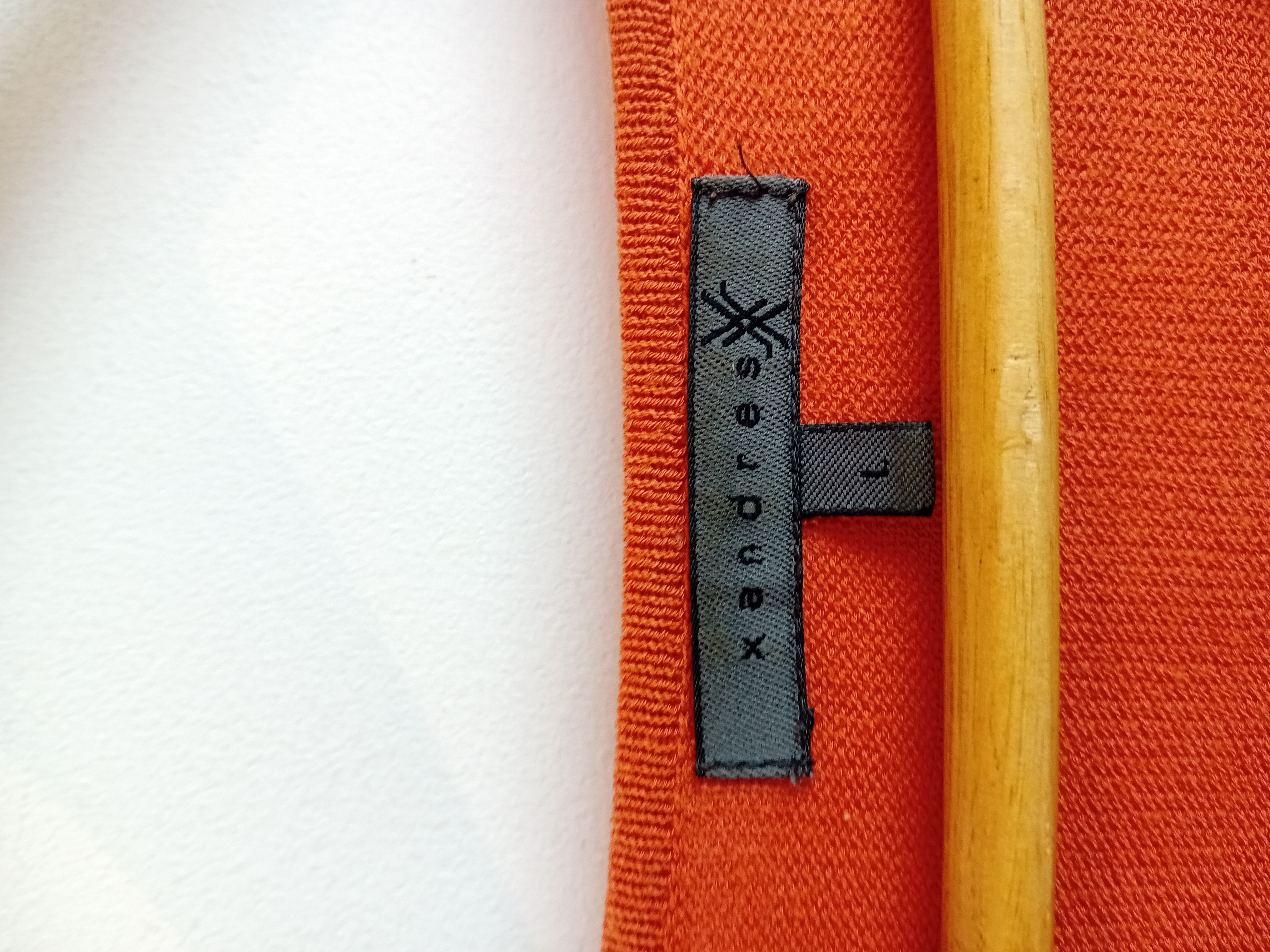 Top En Maille Orange Xandres