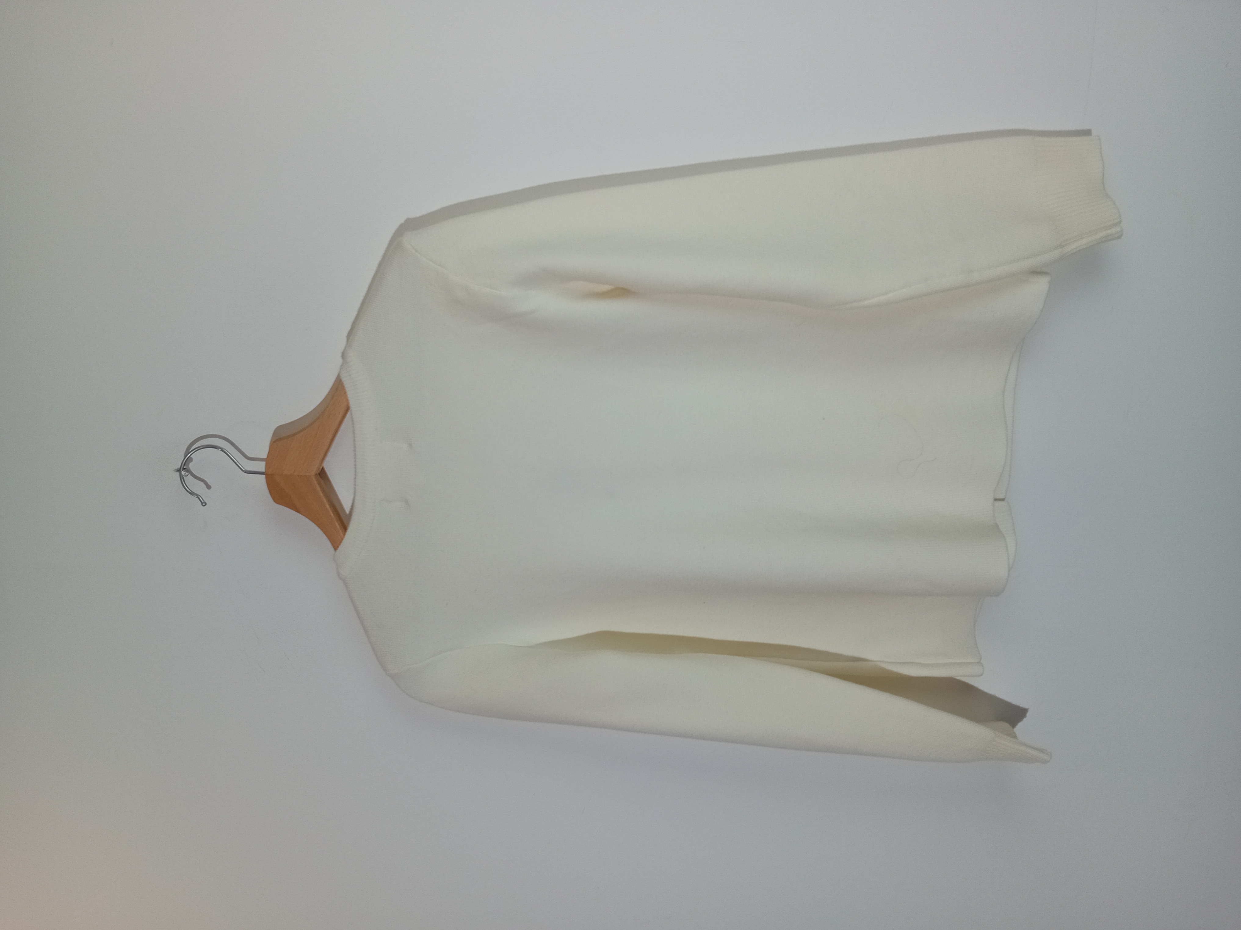 Cardigan Blanc Creme Boutons Fleurs Jubylee