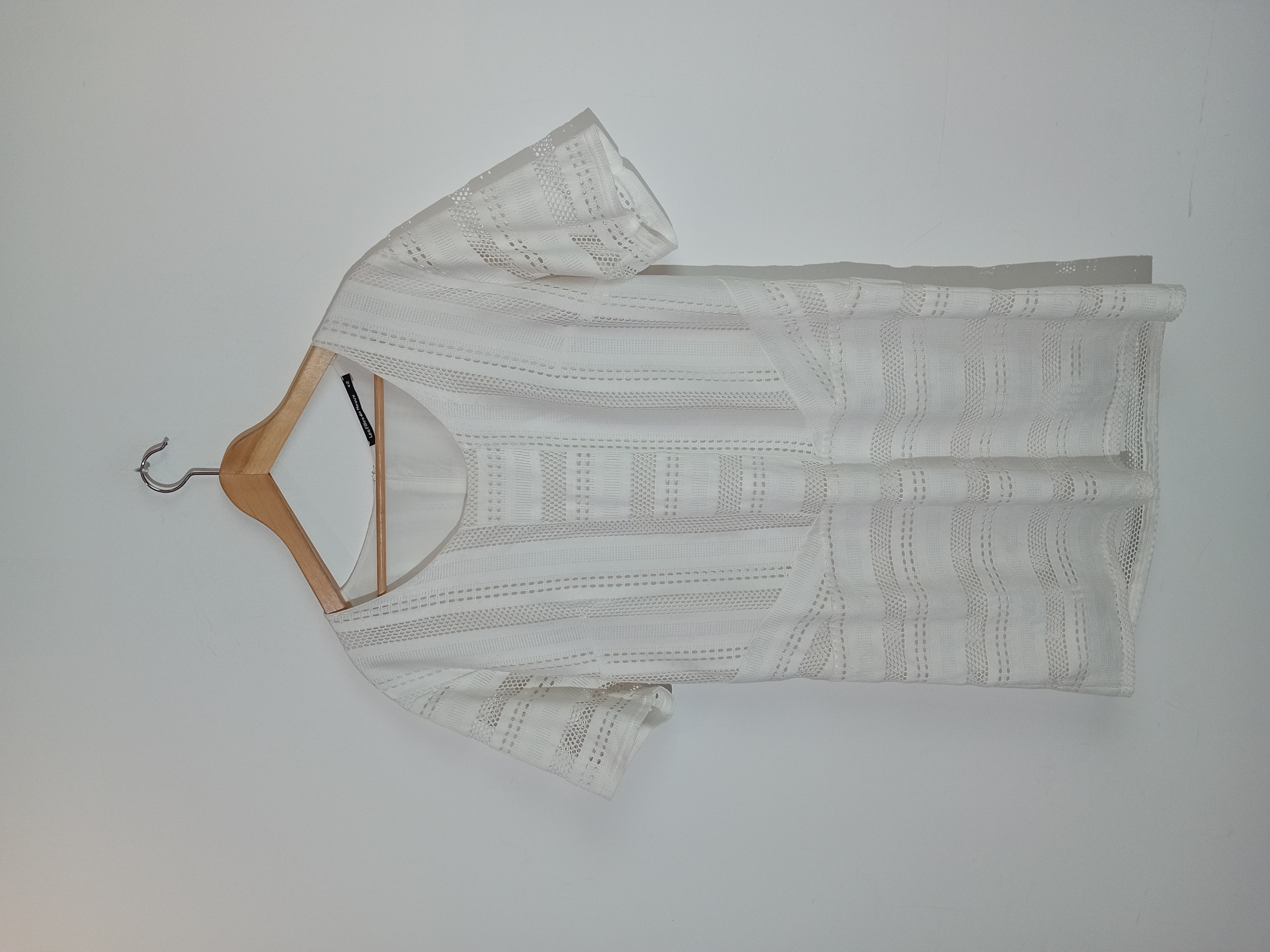 Robe Blanche Ajourée Les Filles De Neaux Xl