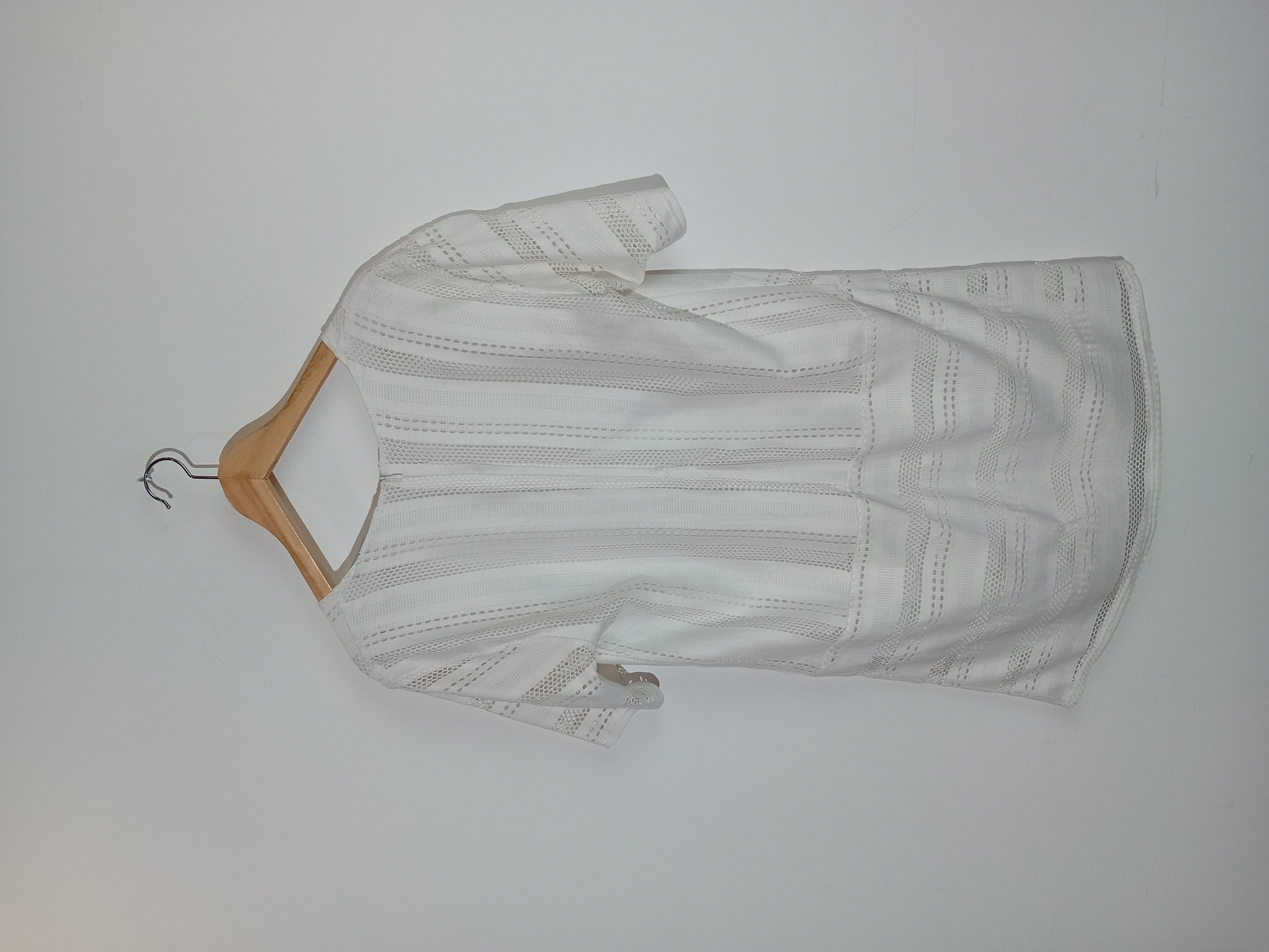 Robe Blanche Ajourée Les Filles De Neaux Xl