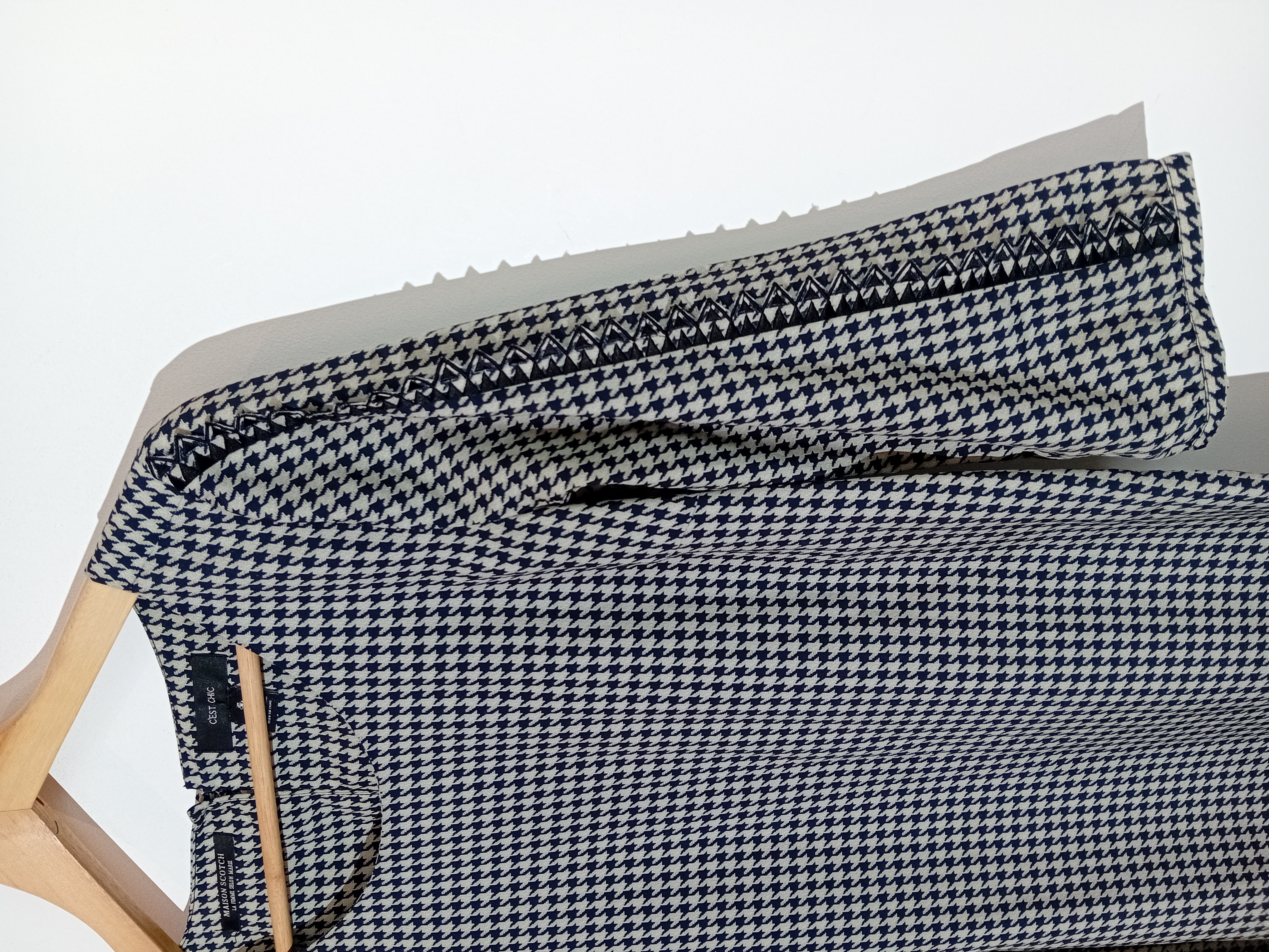 Robe Courte Maison Scotch Pied-de-poule
