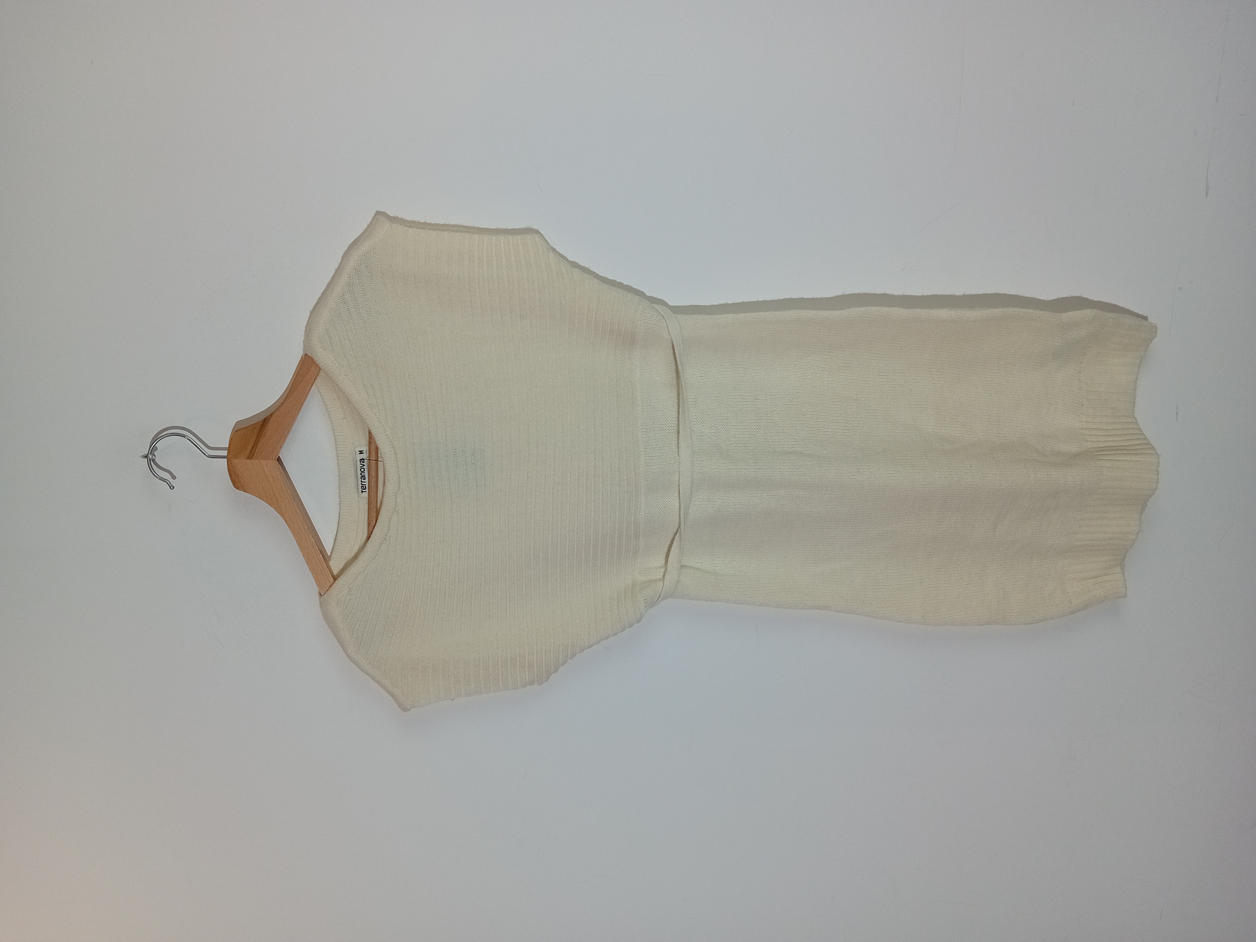 Robe Courte En Maille Terranova M
