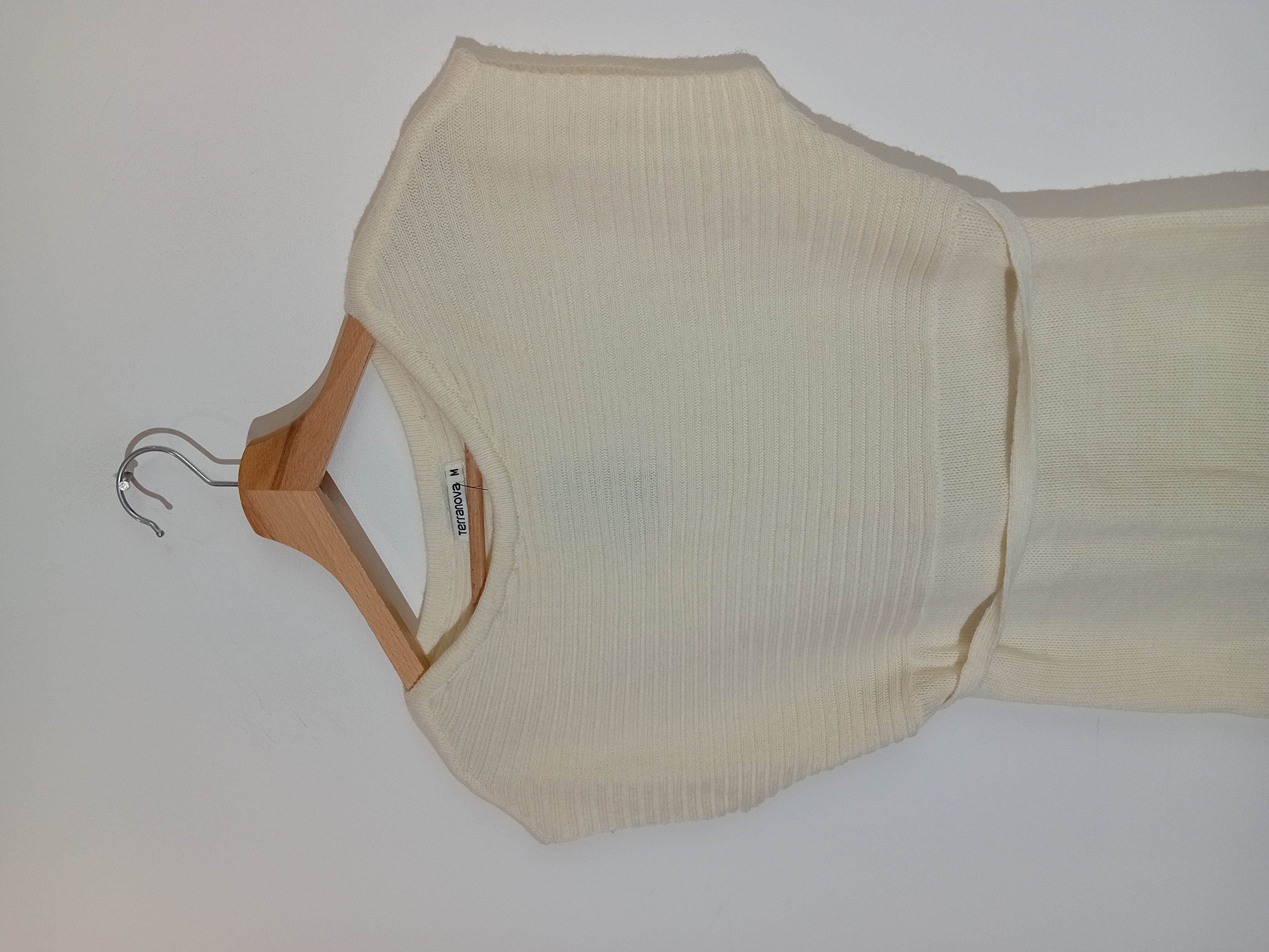 Robe Courte En Maille Terranova M