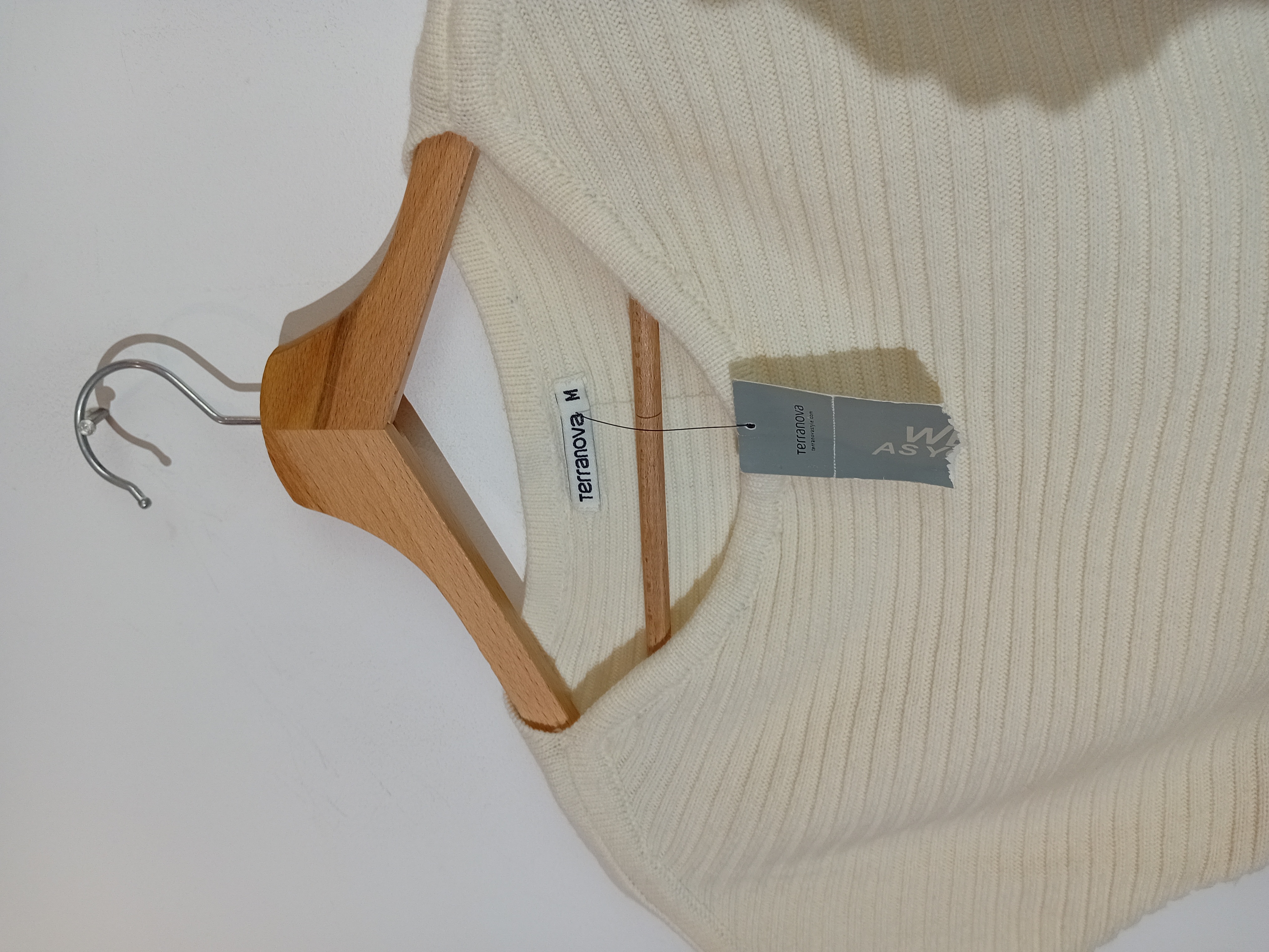 Robe Courte En Maille Terranova M