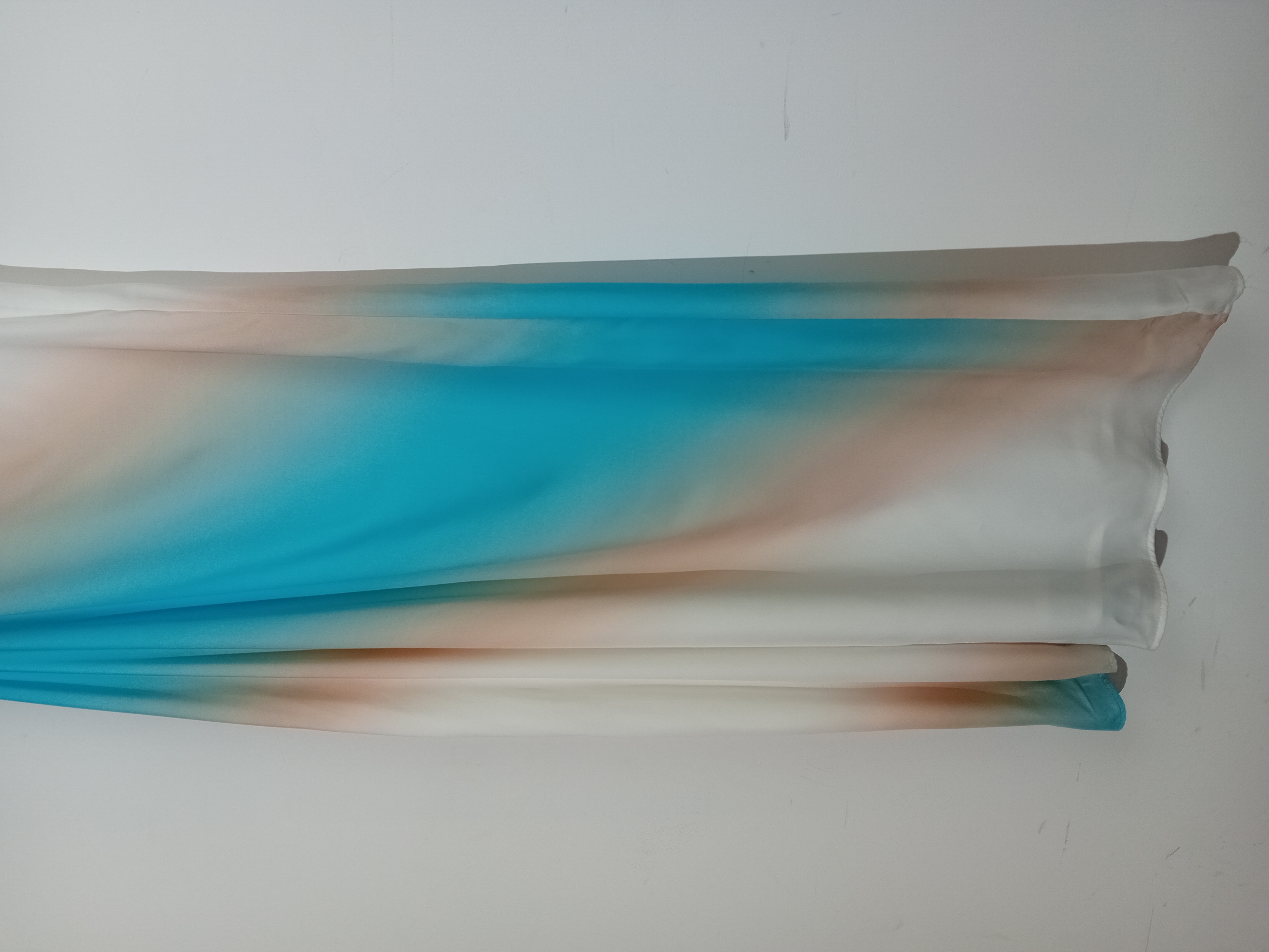 Robe Longue Asymétrique Dégradé Atmosfashion