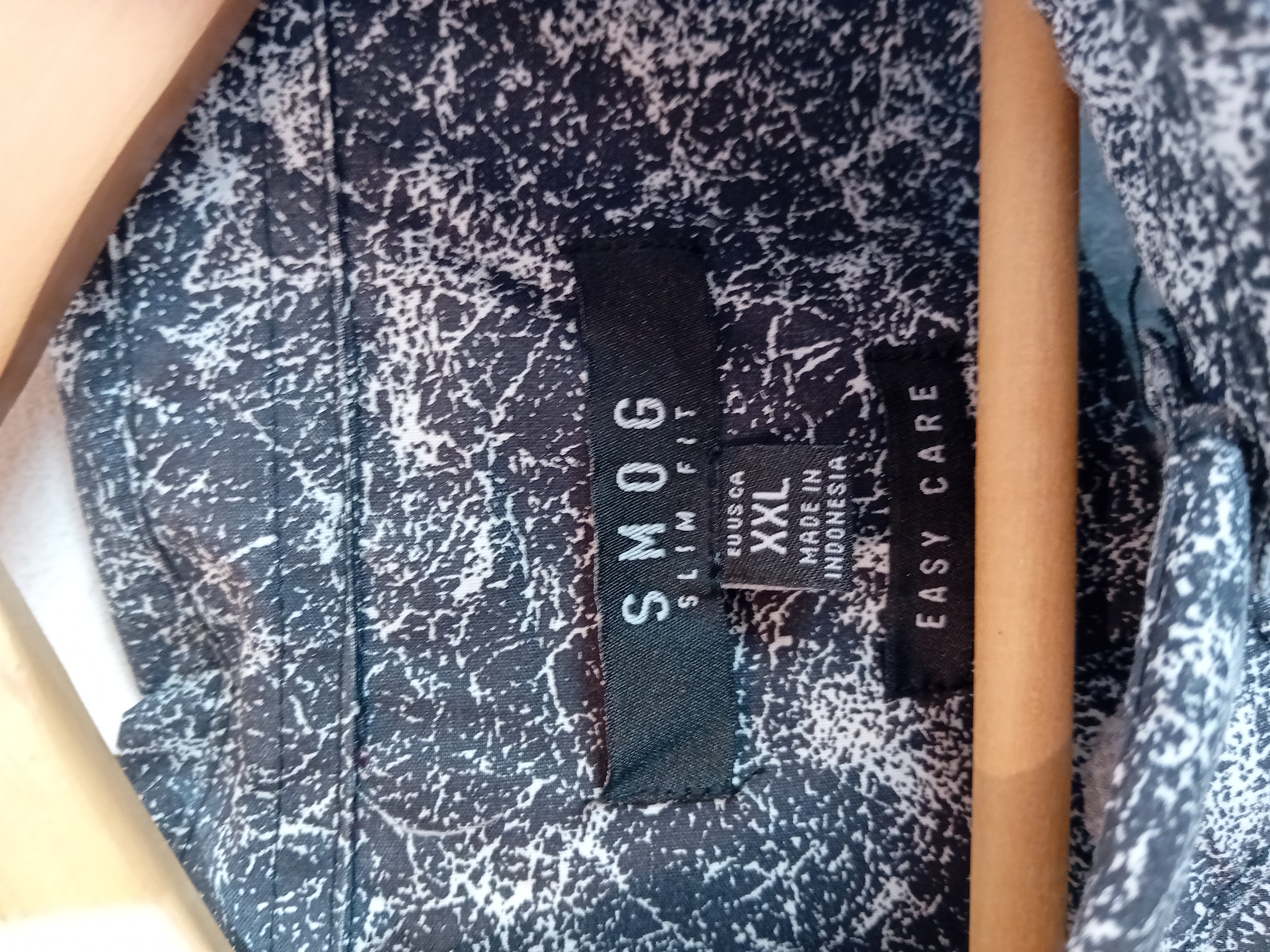 Chemise Smog Motifs Abstraits Xxl