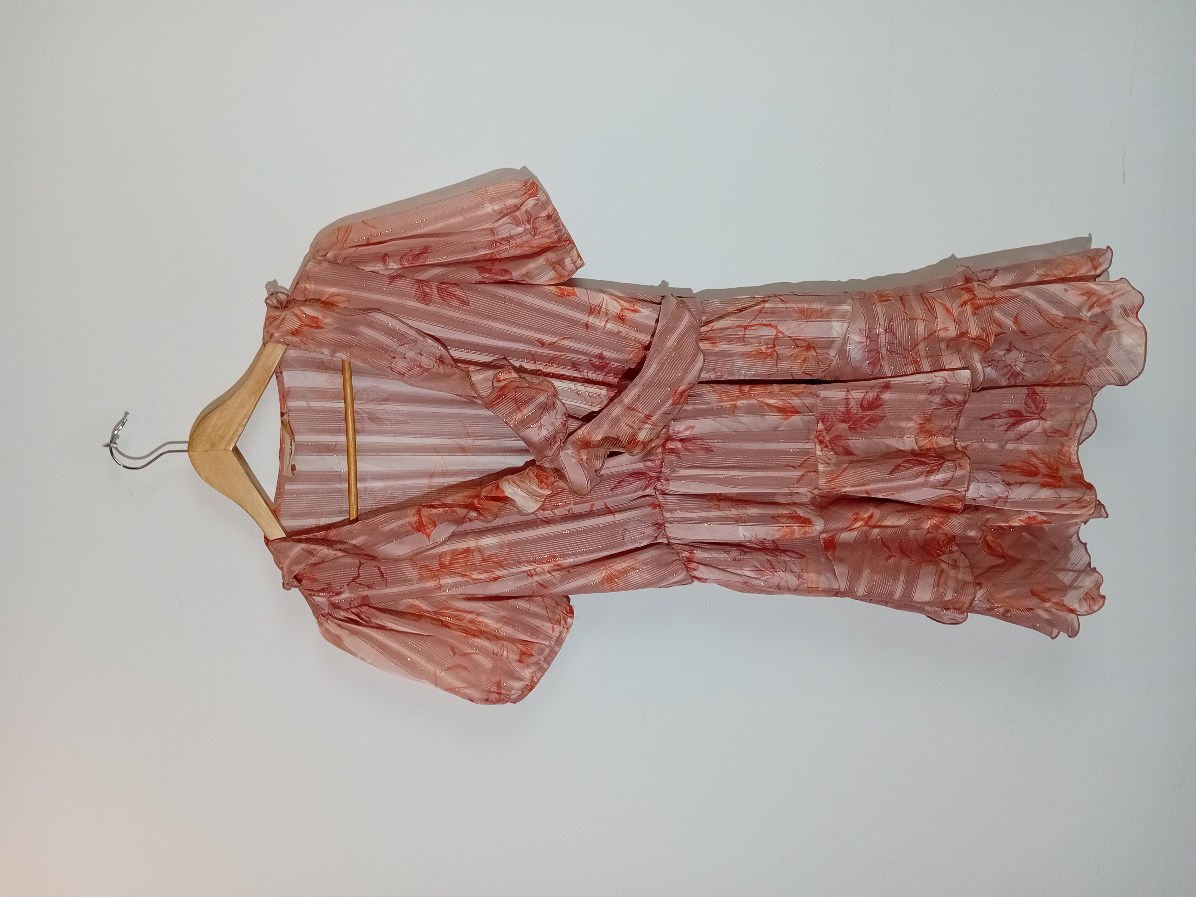 Robe Courte Plissée Fleurs Foudre M