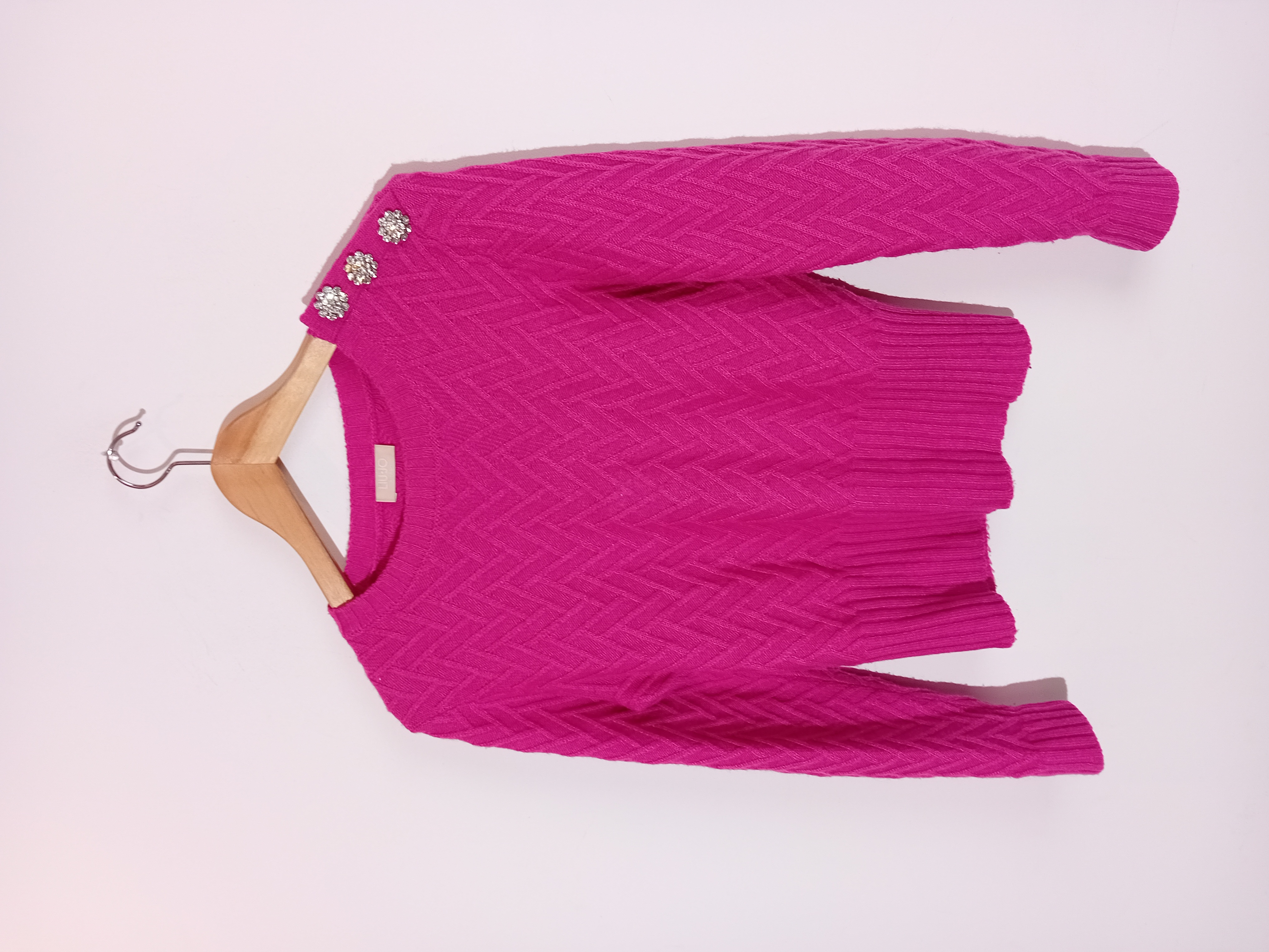 Pull En Maille Fuchsia Liu Jo S