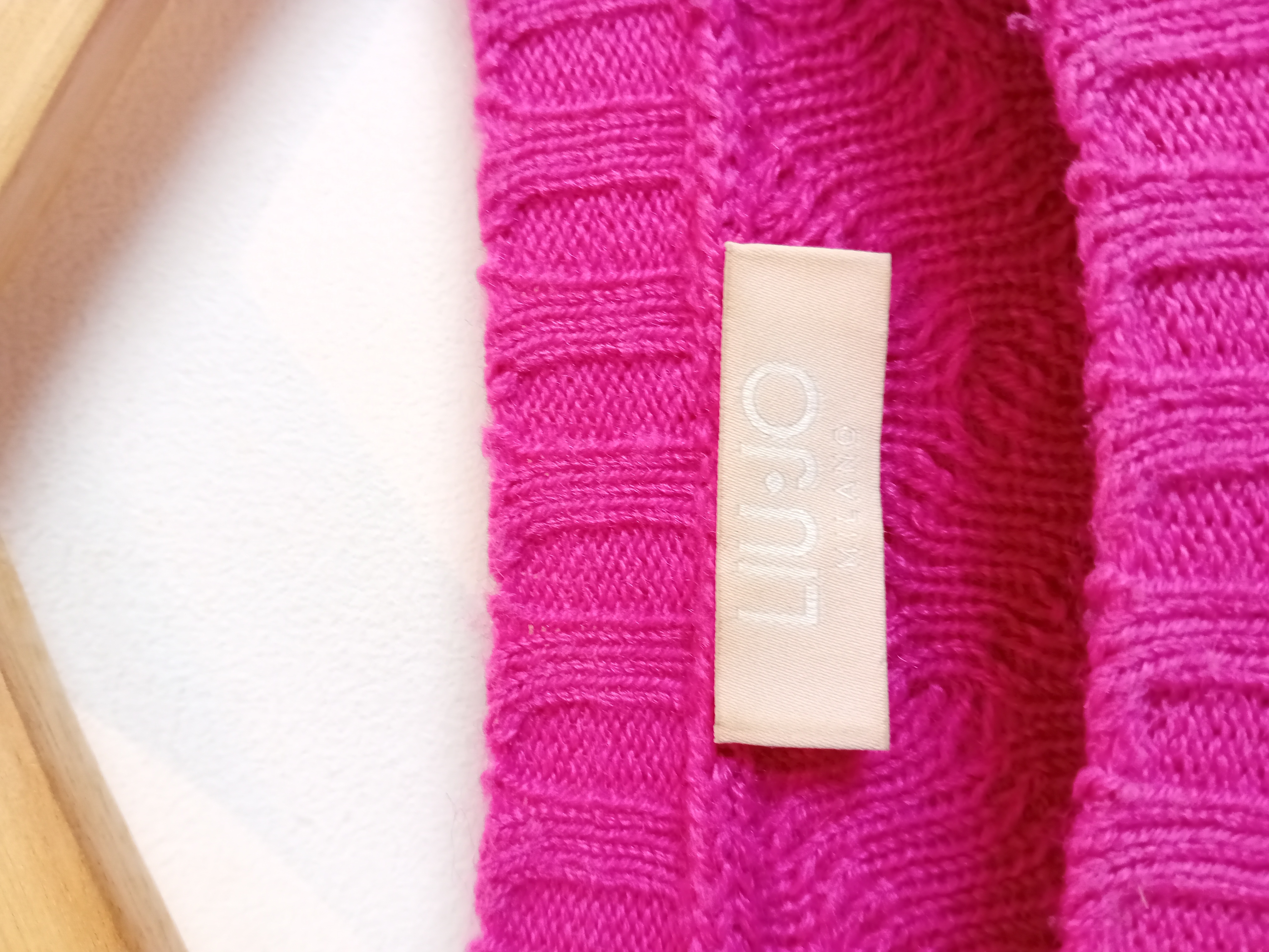 Pull En Maille Fuchsia Liu Jo S