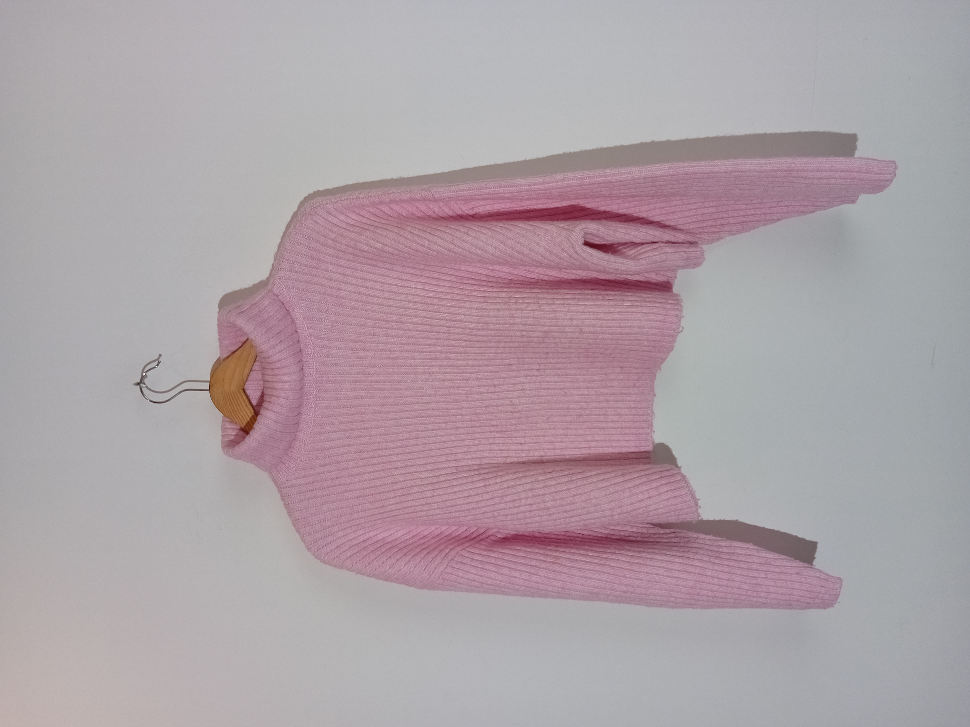 Pull Rose Col Roule Only