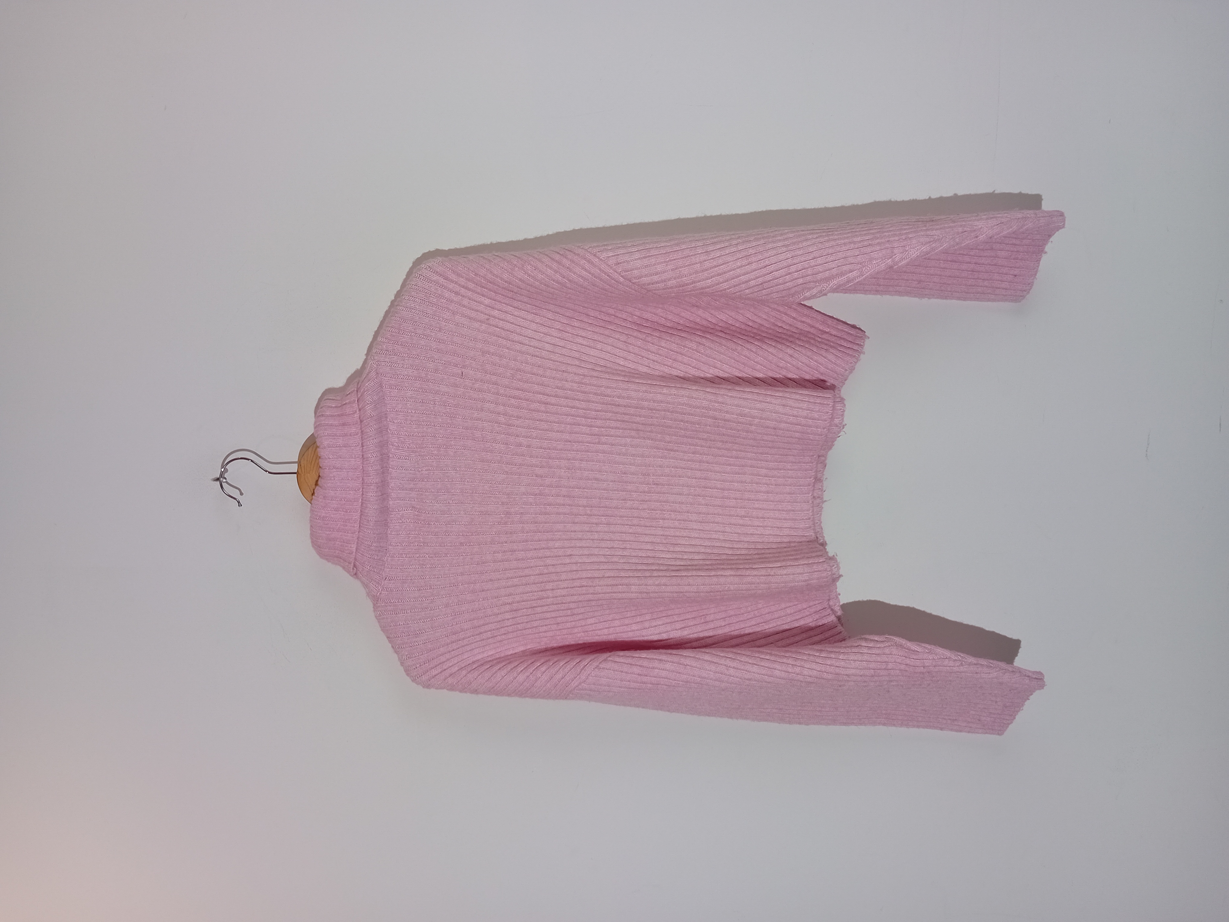 Pull Rose Col Roule Only