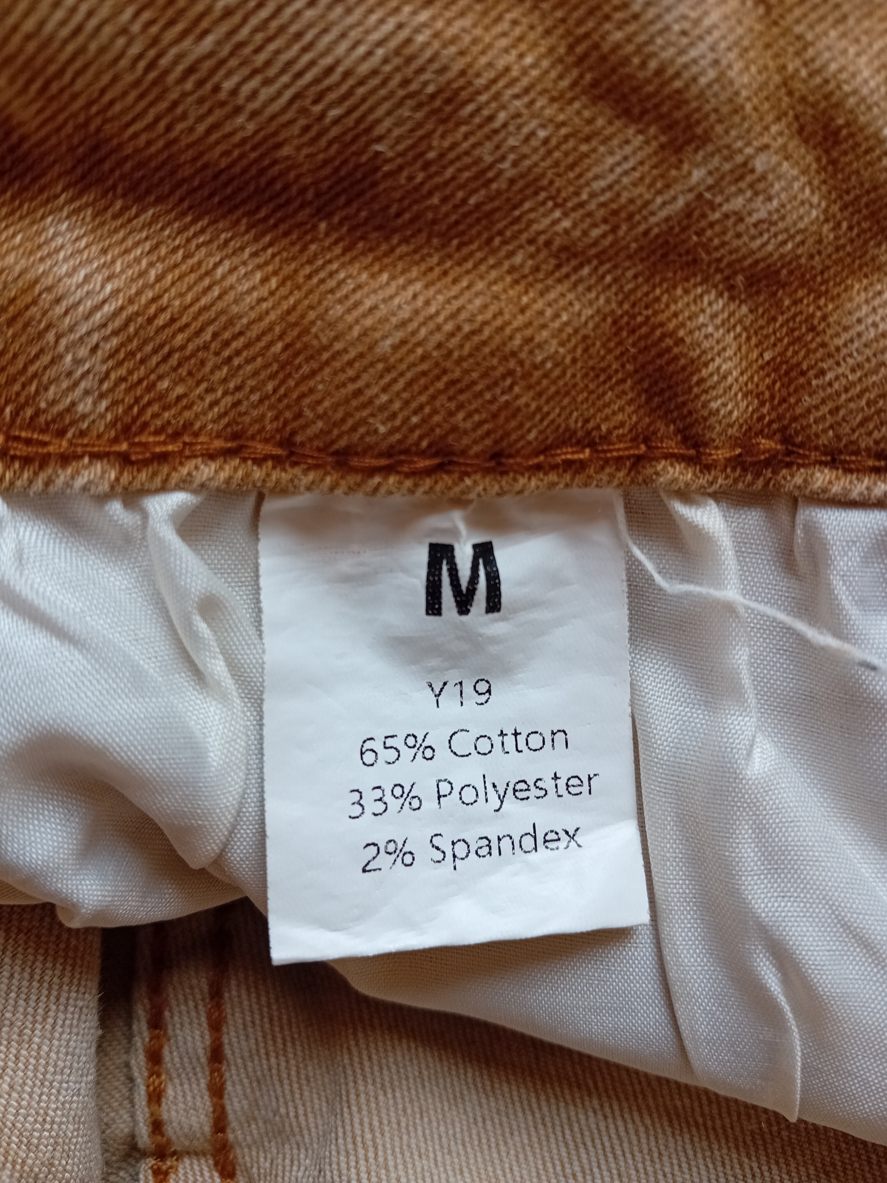 Jean Slim Marron Ocre