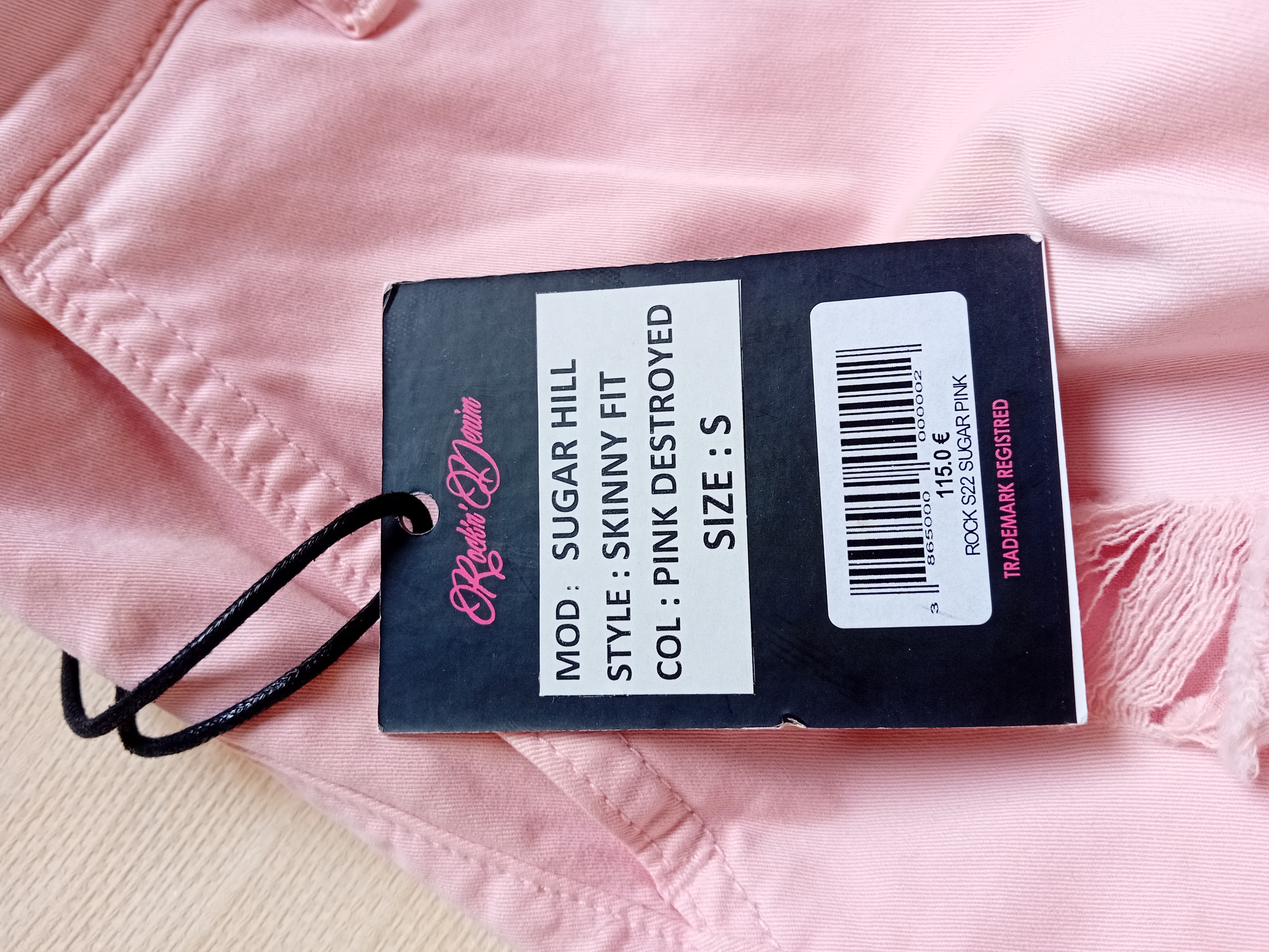 Pantalon Cargo Rose Rock'n'denim