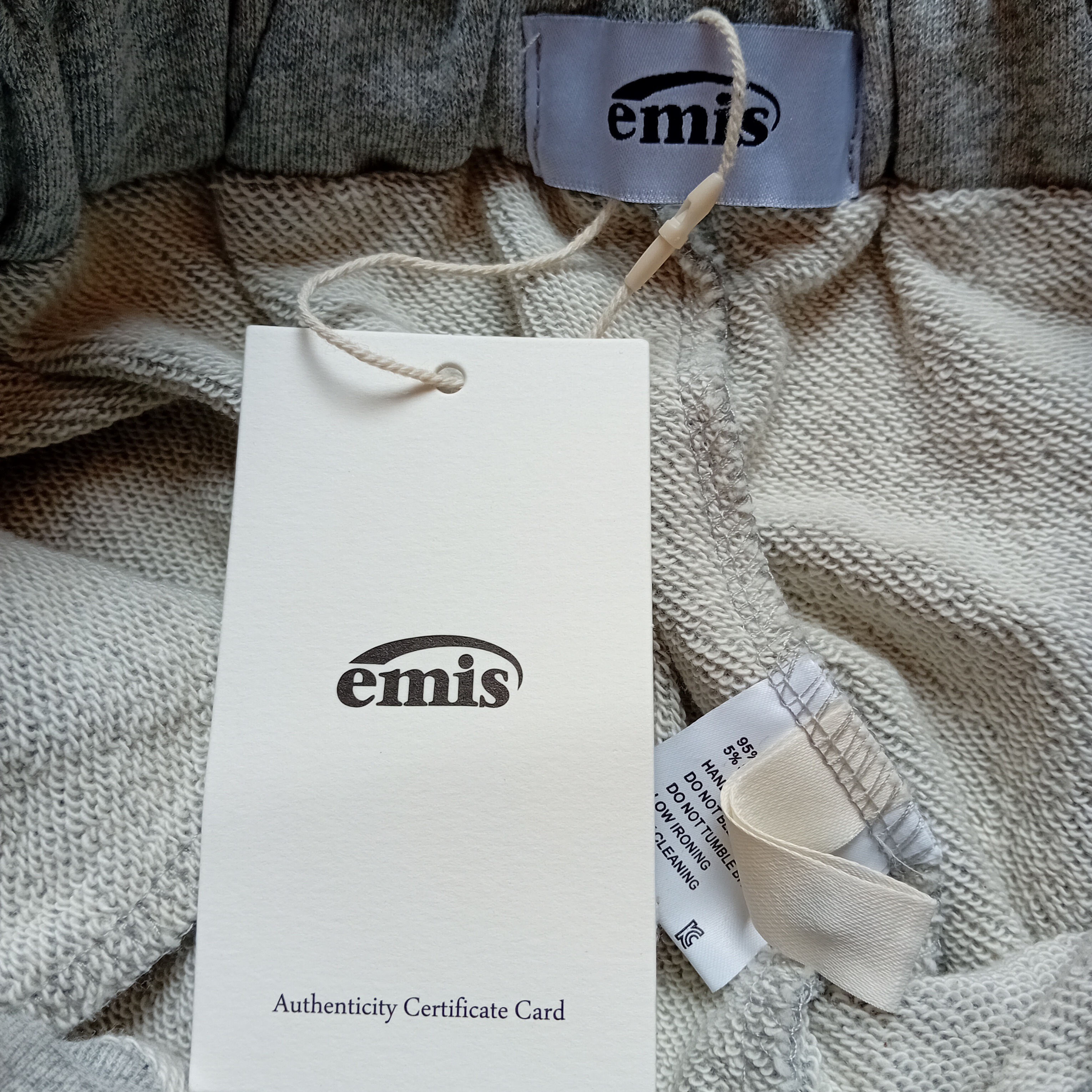 Pantalon Jogging Gris Évasé Emis M