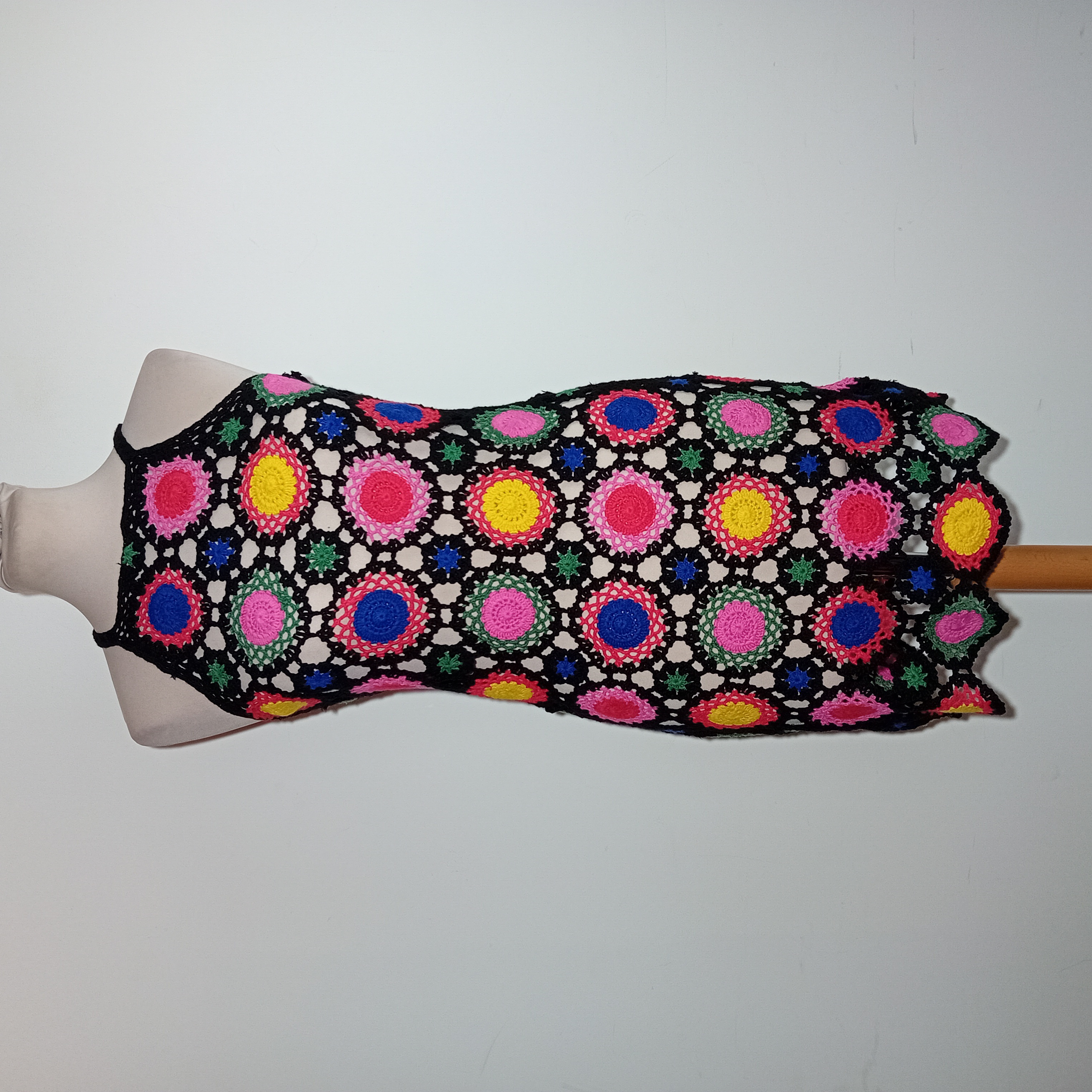 Robe Courte Crochet H&m Coachella