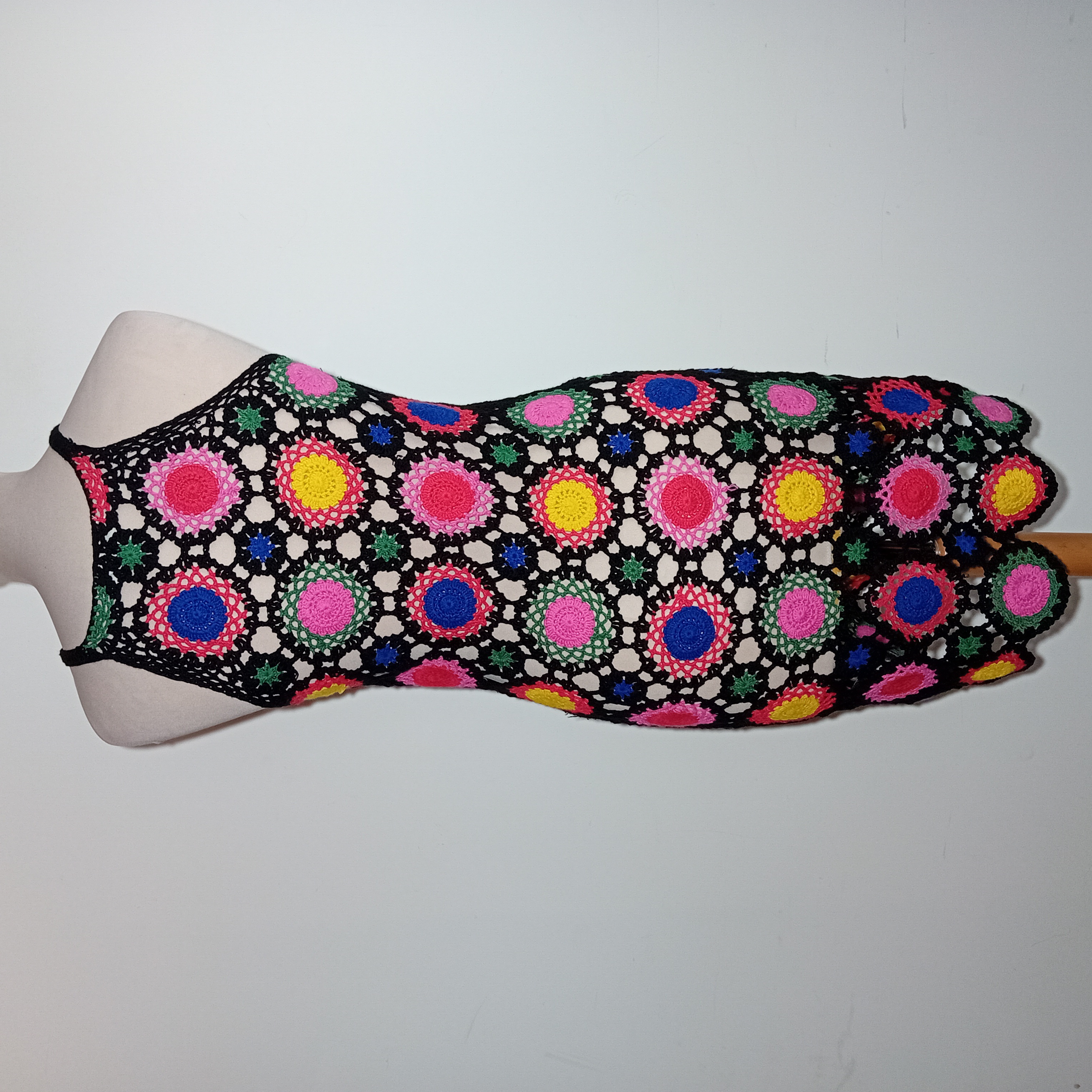 Robe Courte Crochet H&m Coachella