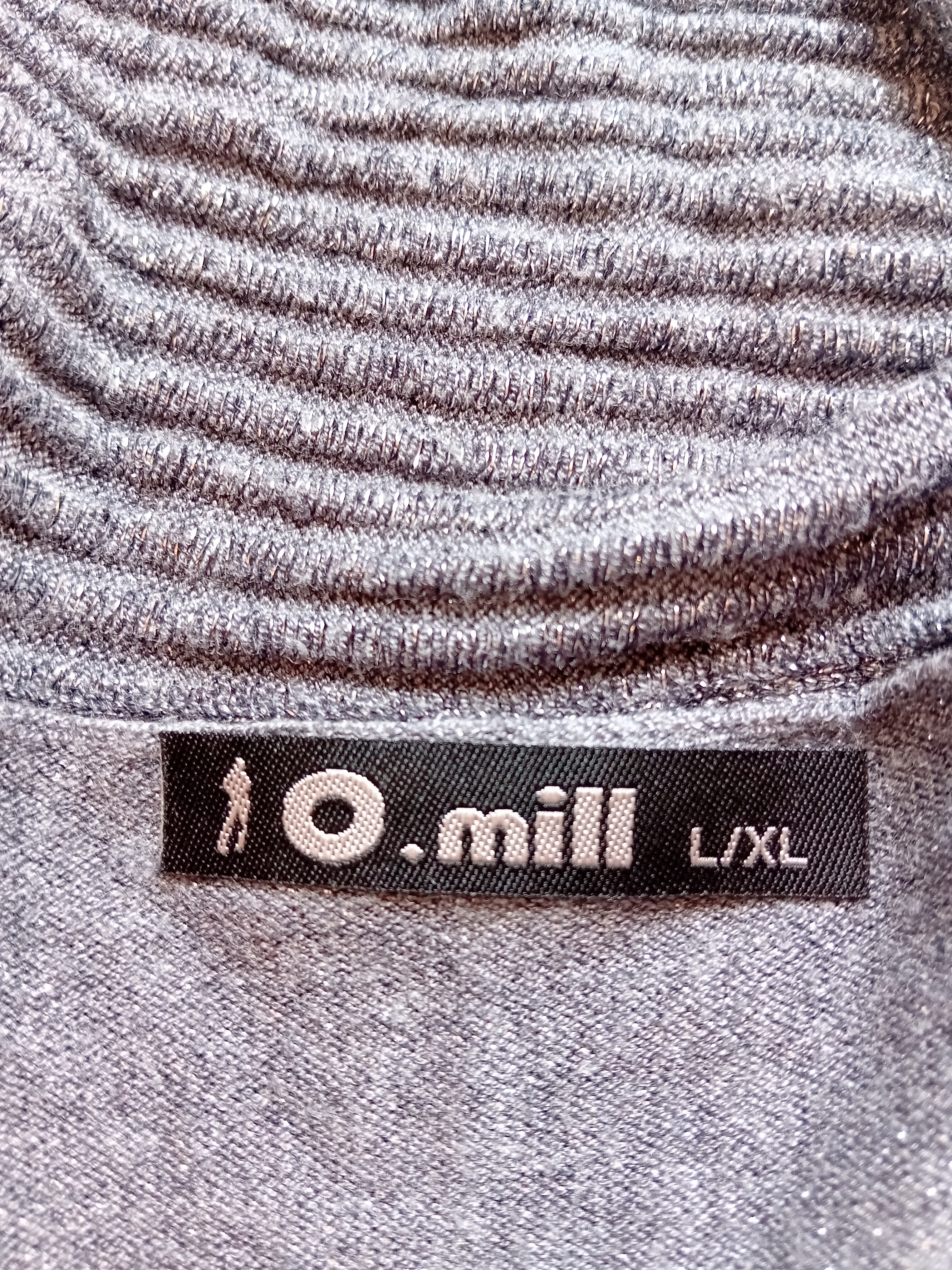 Gilet Long Pailleté Argenté O.mill
