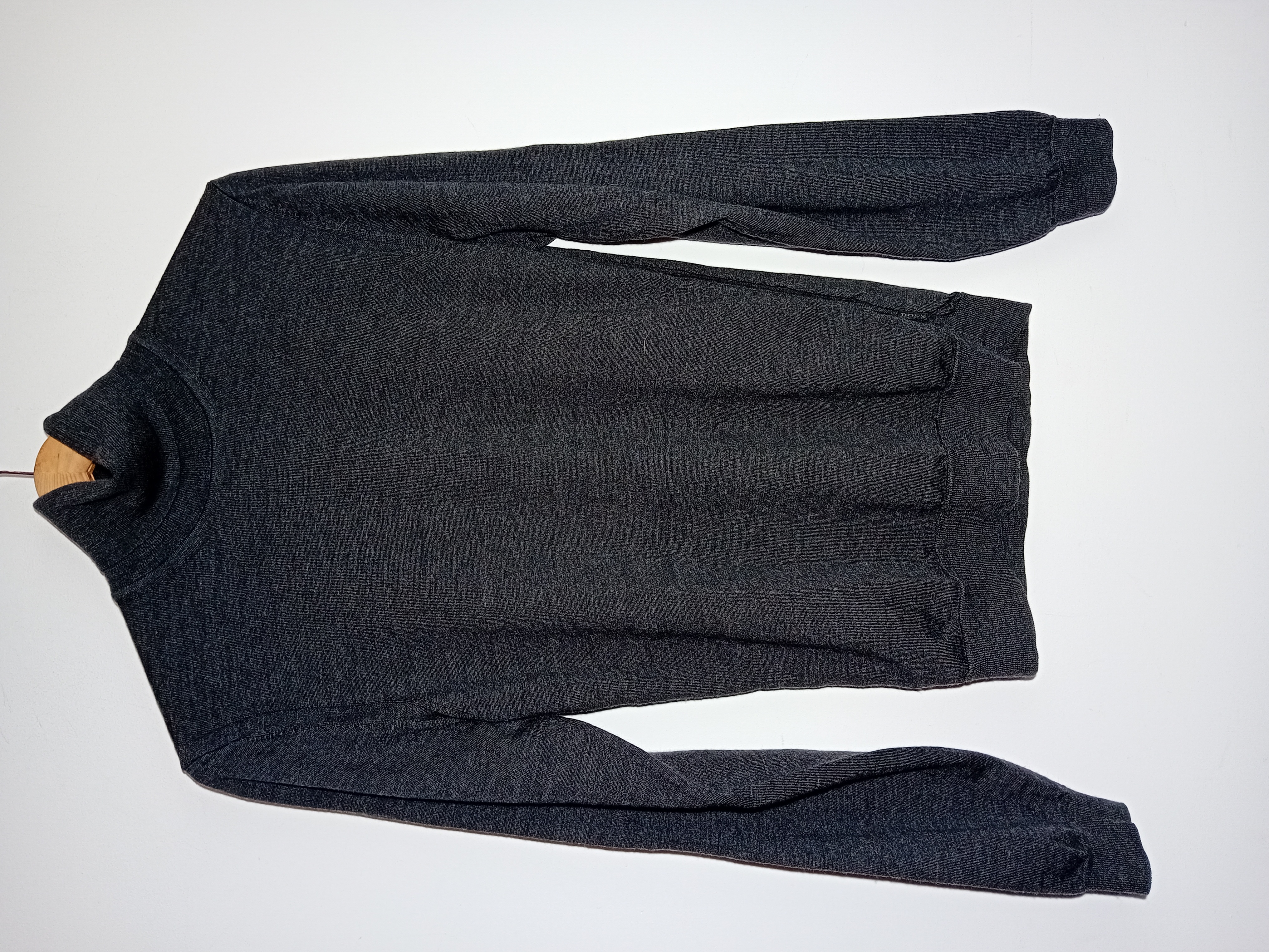 Pull Col Roule Hugo Boss Gris S