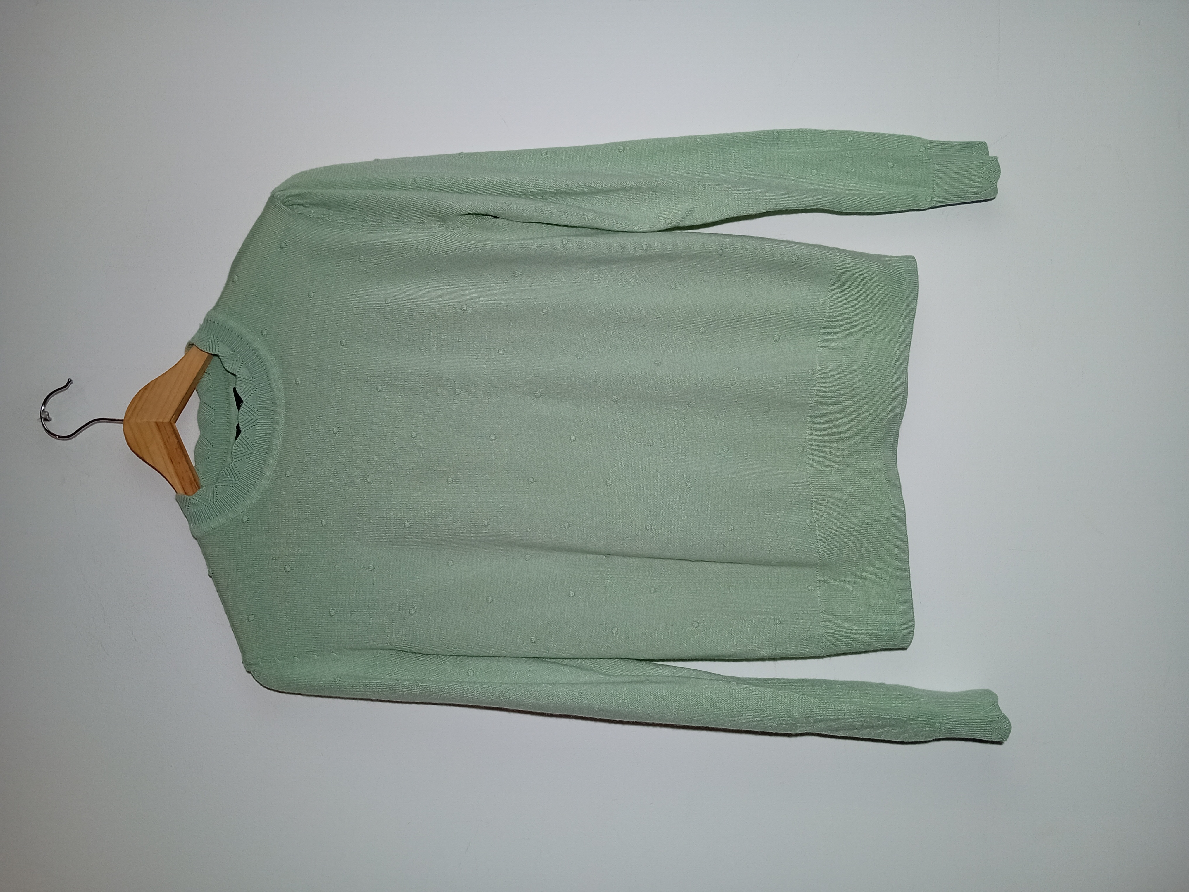 Pull Léger Vert Menthe Esmara