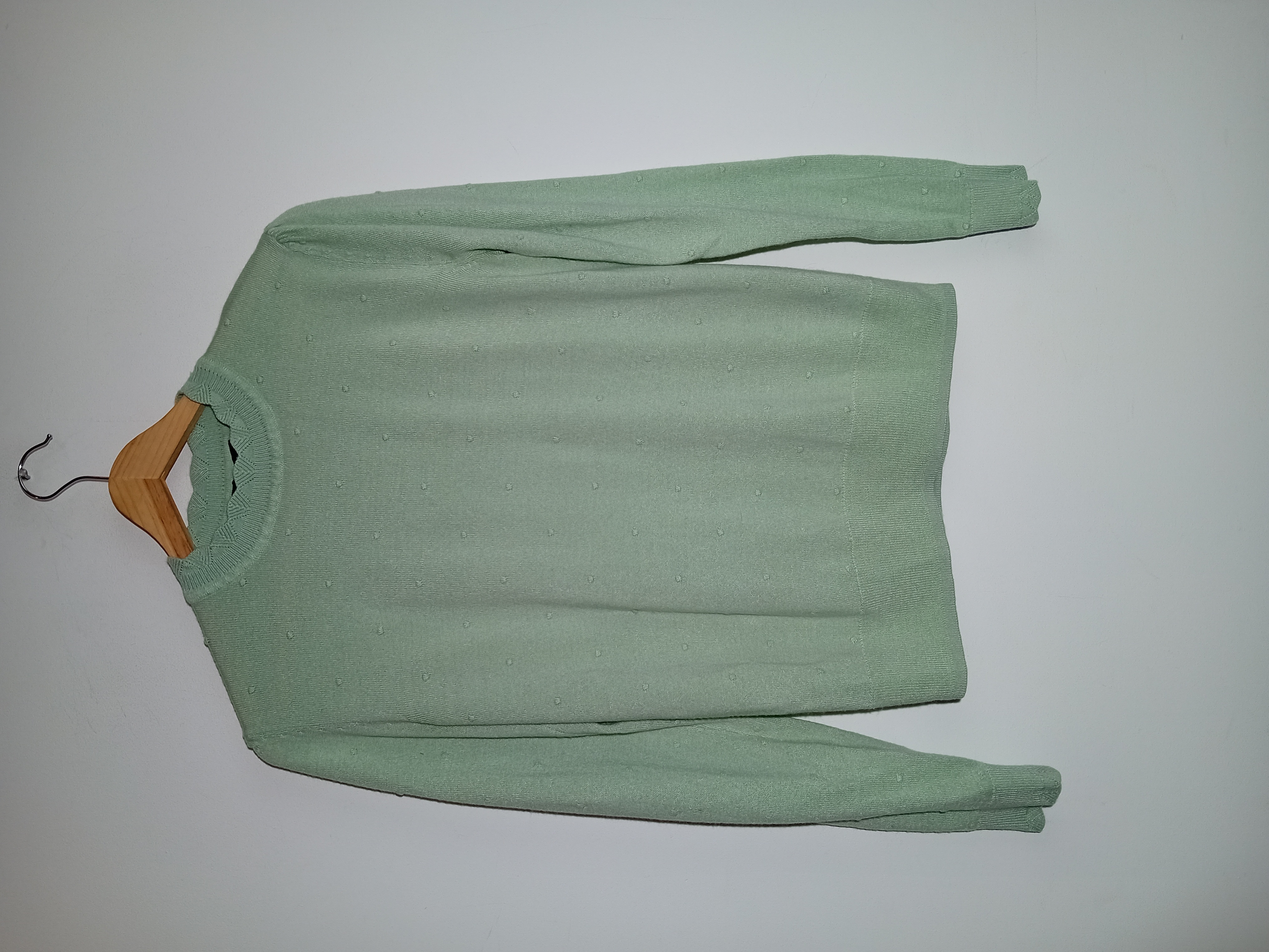 Pull Léger Vert Menthe Esmara