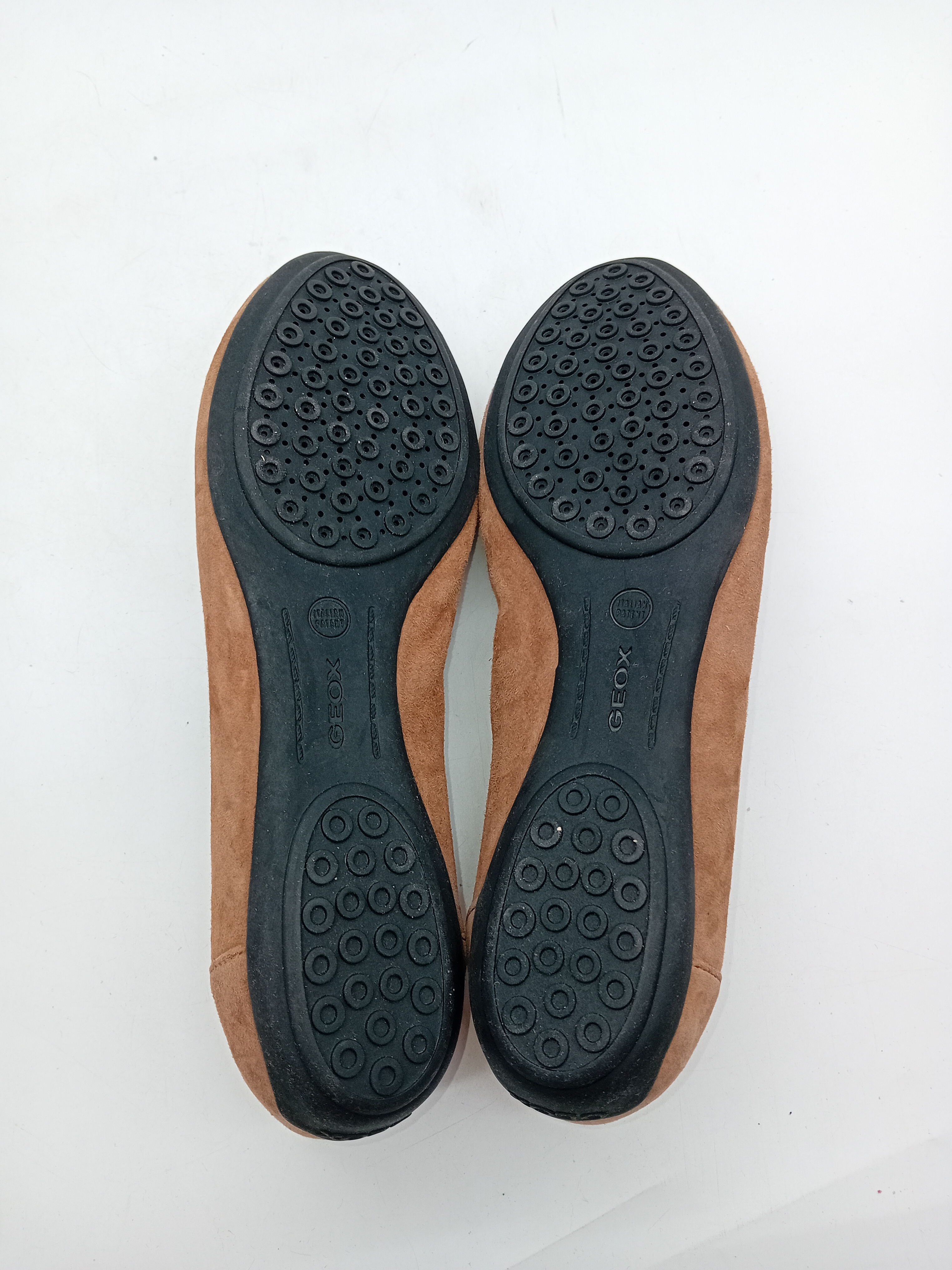 Mocassins Daim Marron Geox Respira 39.5