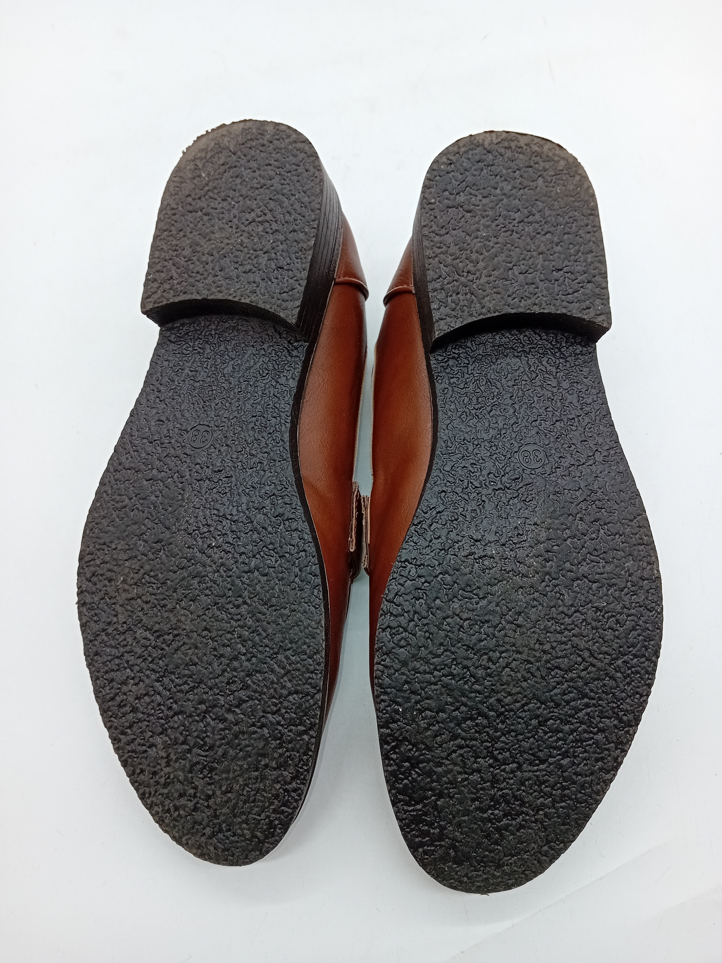 Mocassins À Plateau Marron Lily Shoes