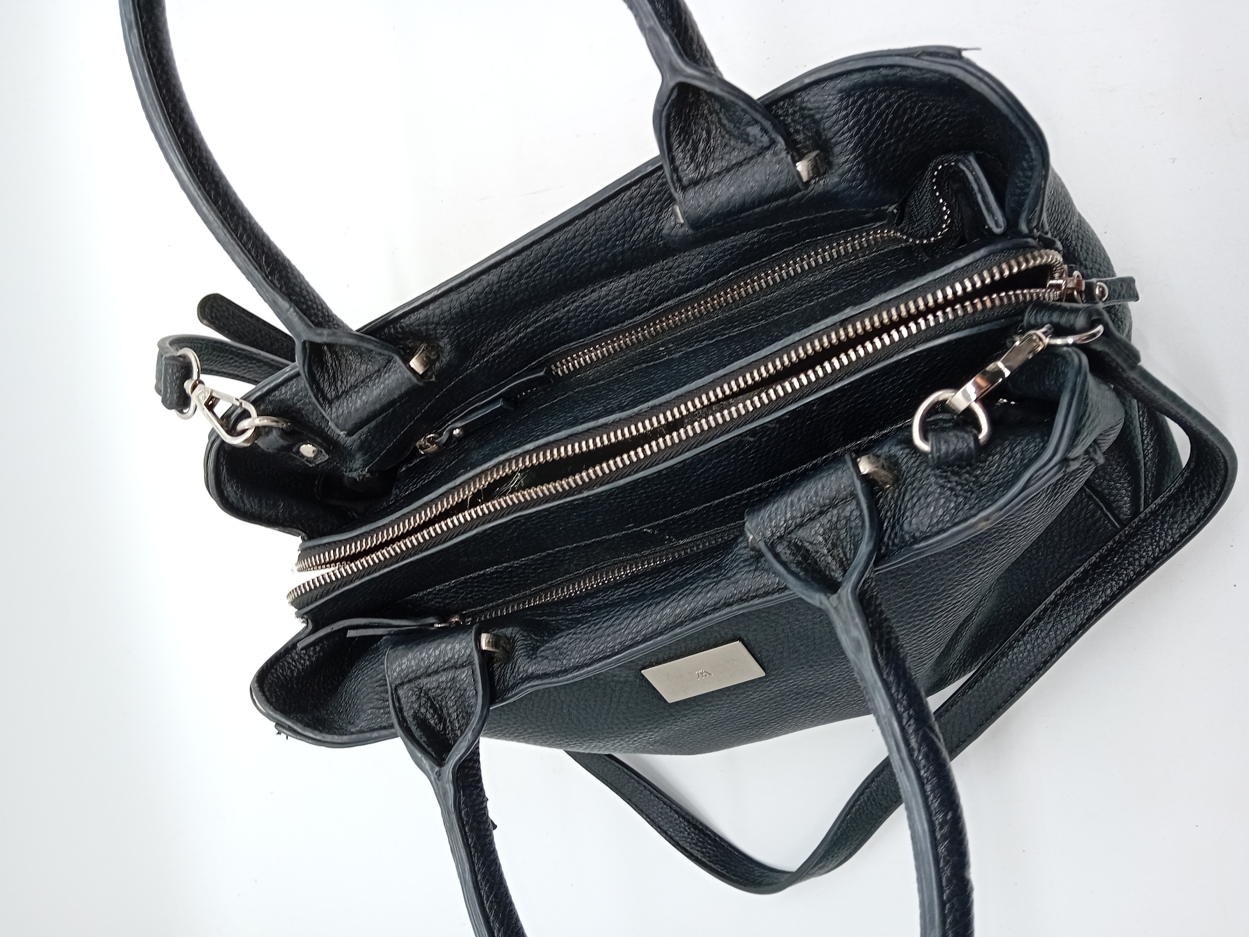 Sac A Main Noir Graine Paco Martinez