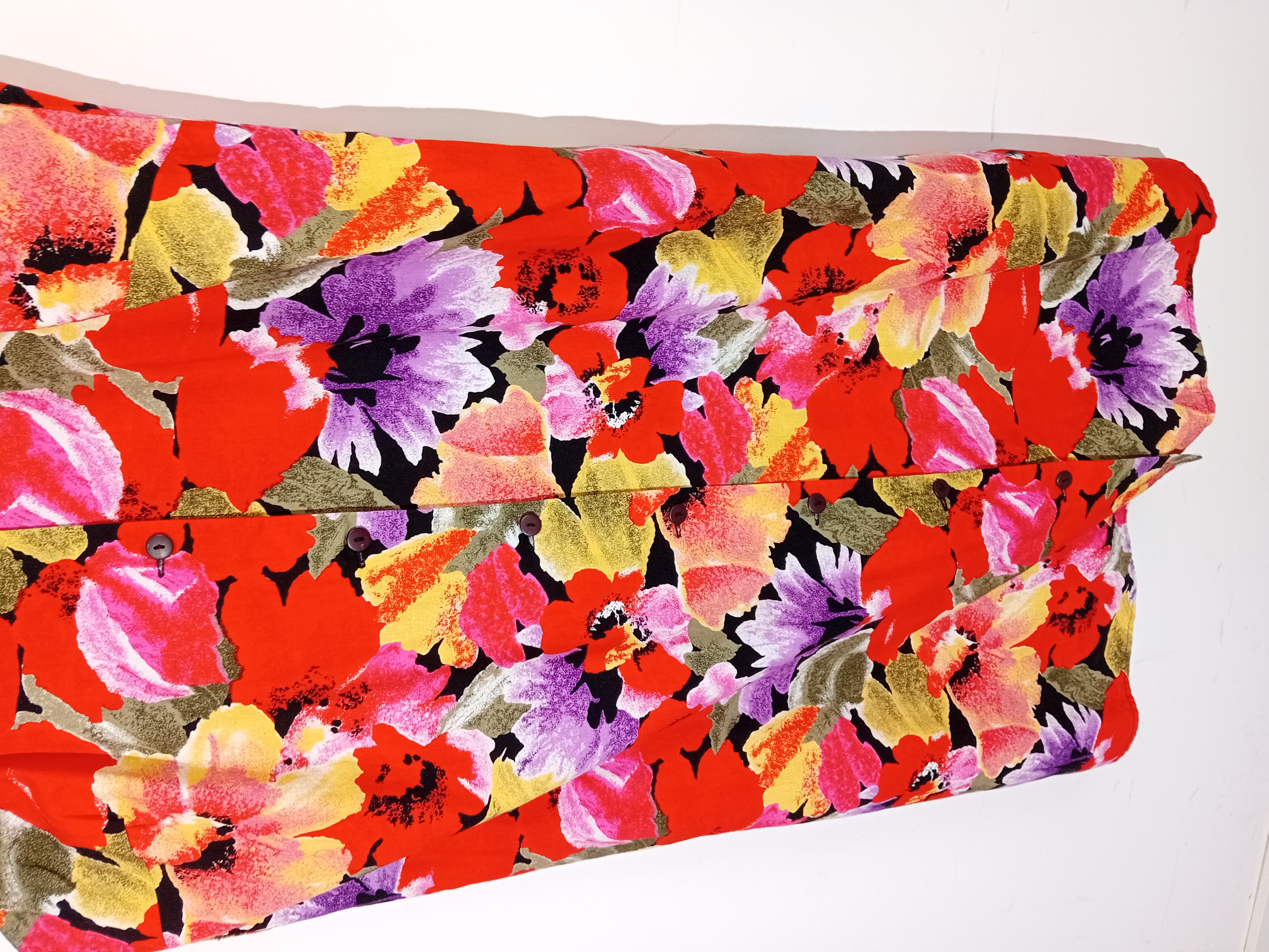 Robe Floral Vintage Sans Manches