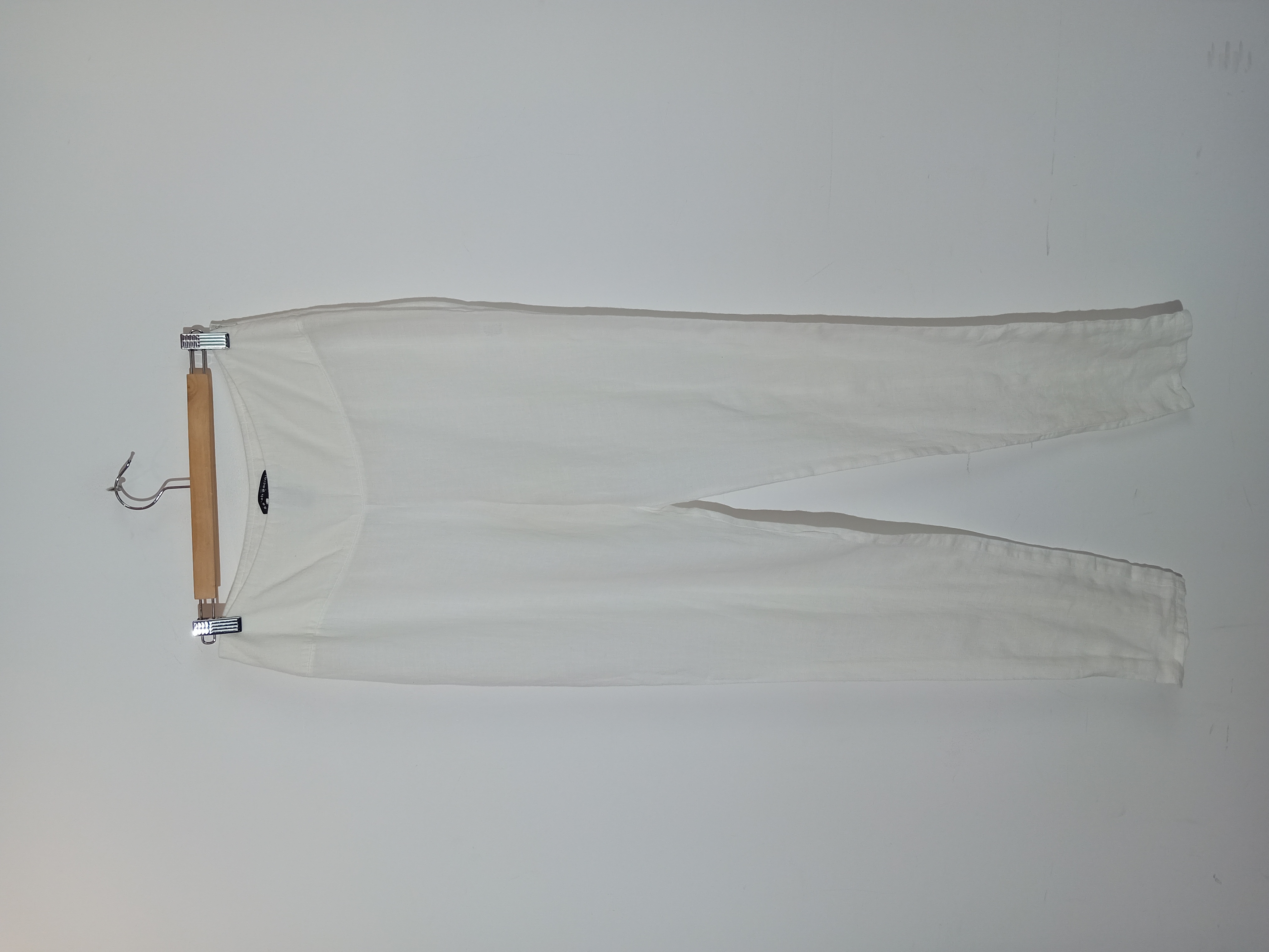 Pantalon Lin Blanc Sarah Pacini