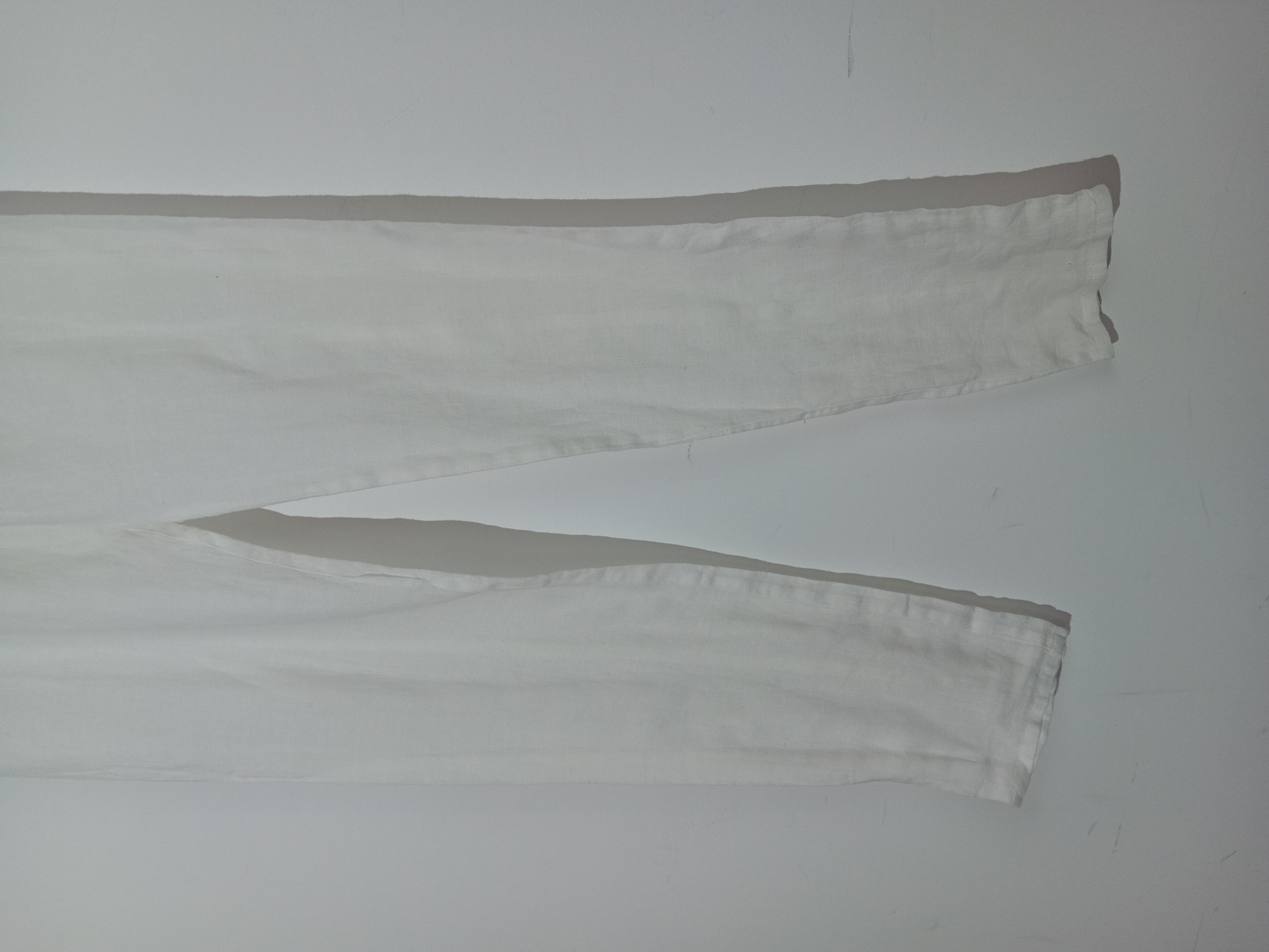 Pantalon Lin Blanc Sarah Pacini