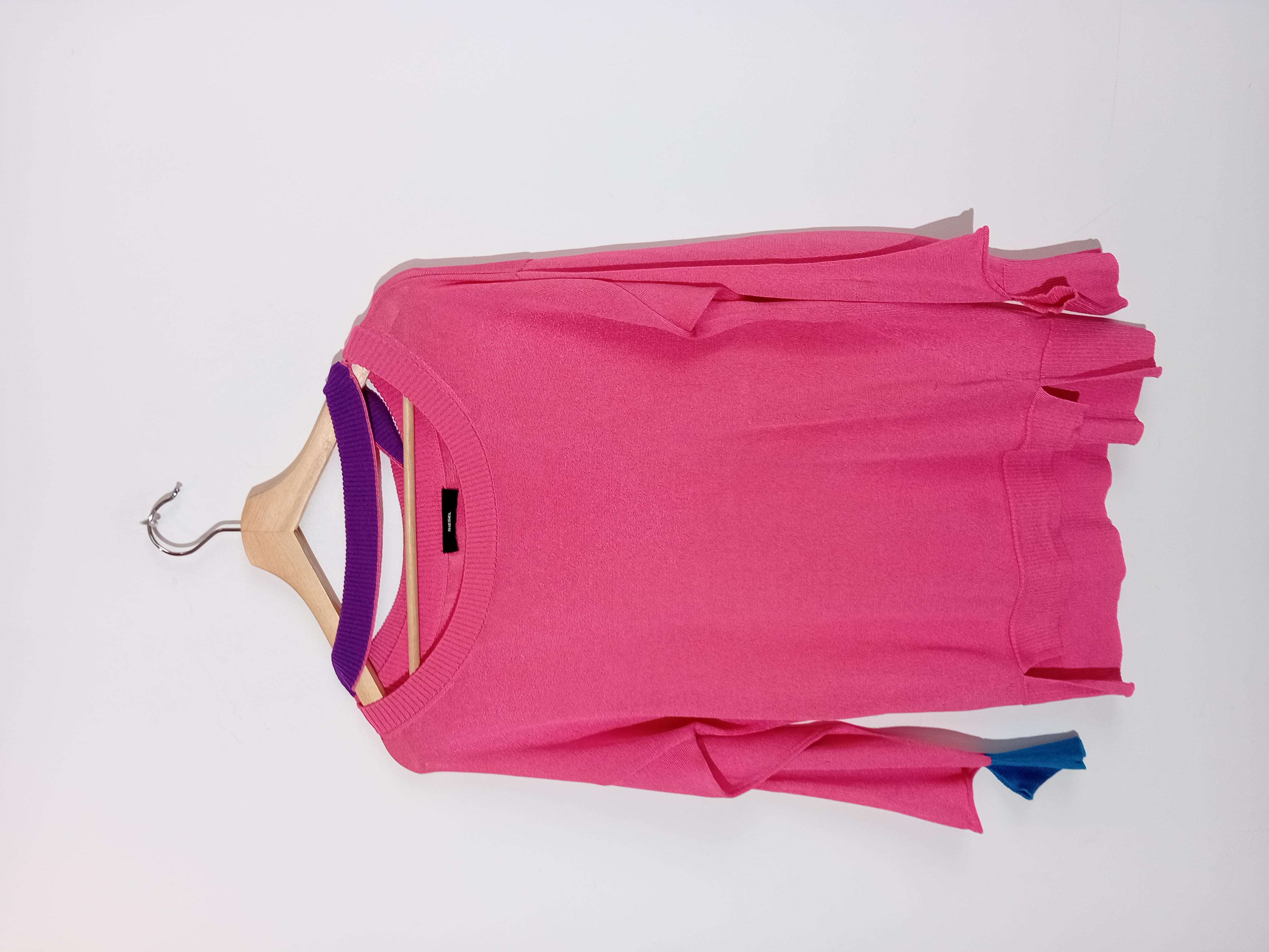 Pull Diesel Rose Fuchsia Maille Fine M