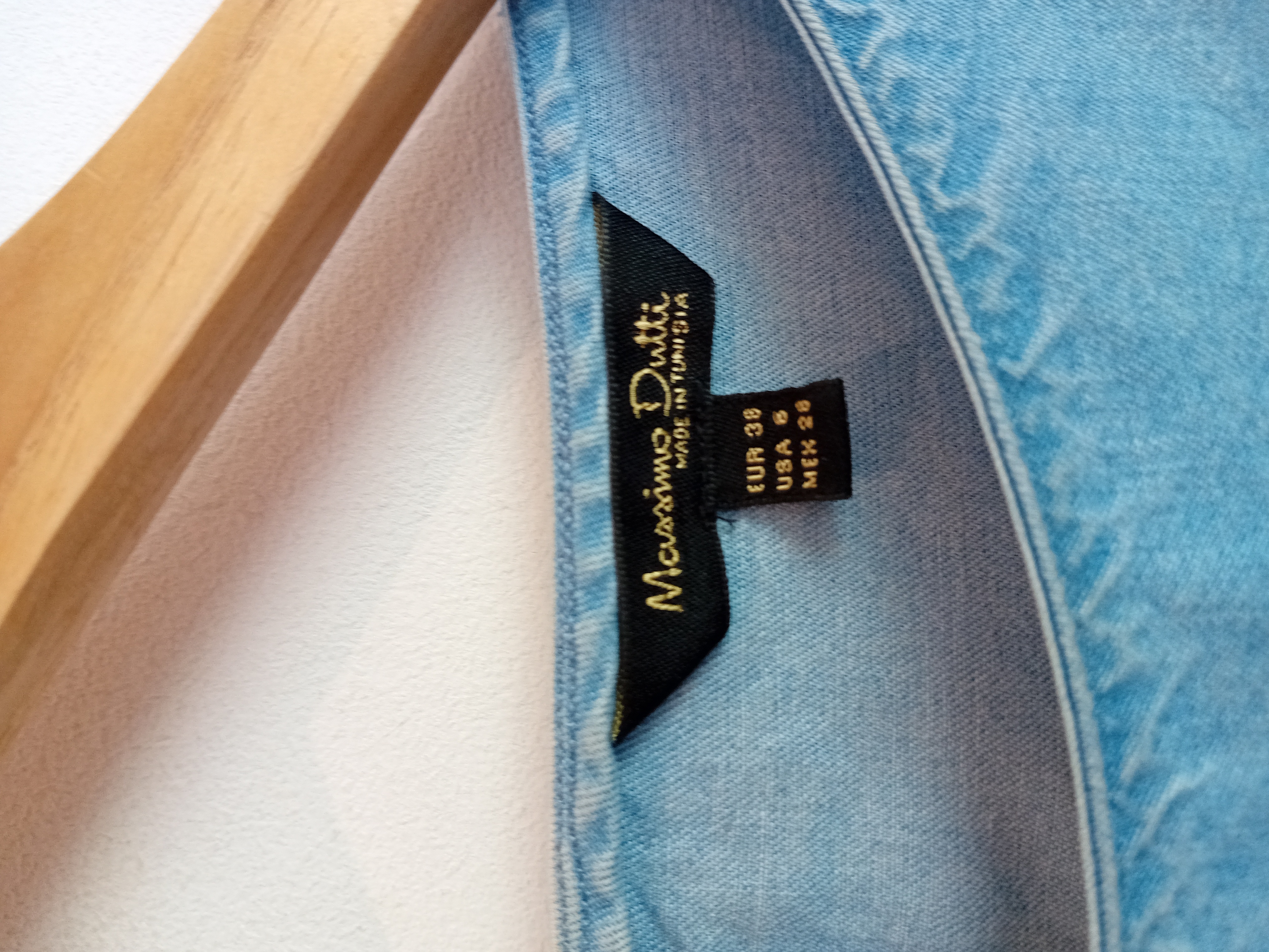 Blouse En Lyocell Bleu Massimo Dutti
