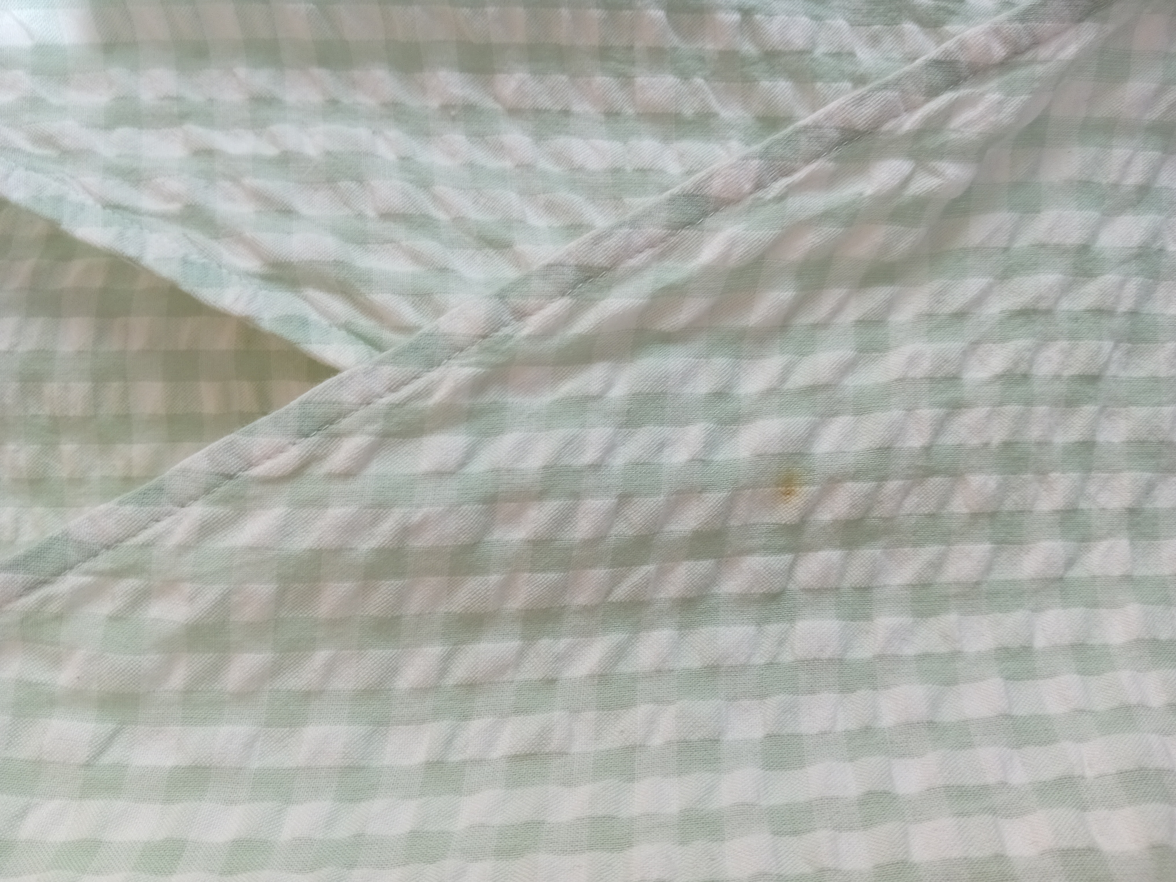 Blouse Vichy Vert Sauge Kappahl M