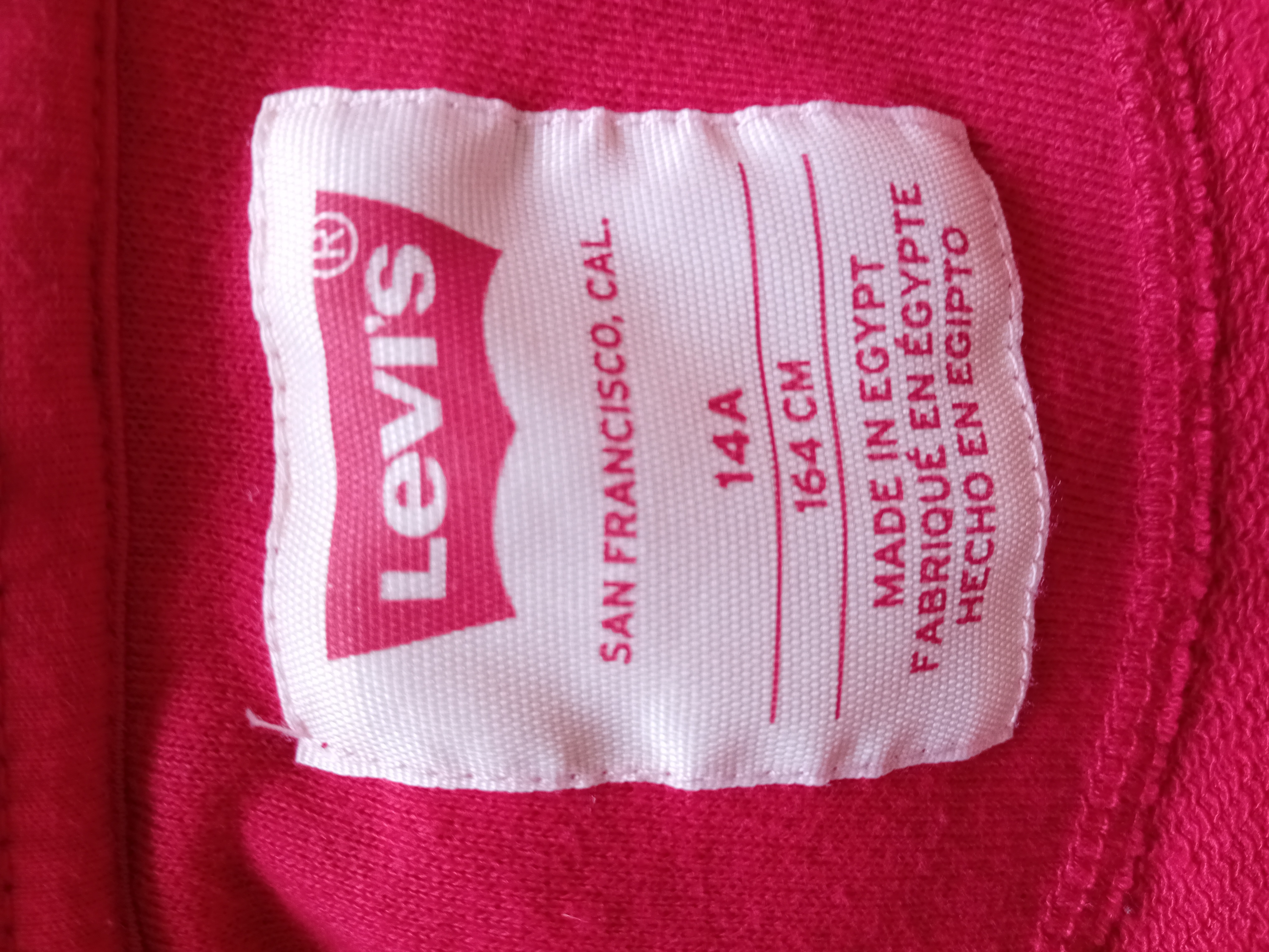 Sweat A Capuche Zippe Rouge Levis