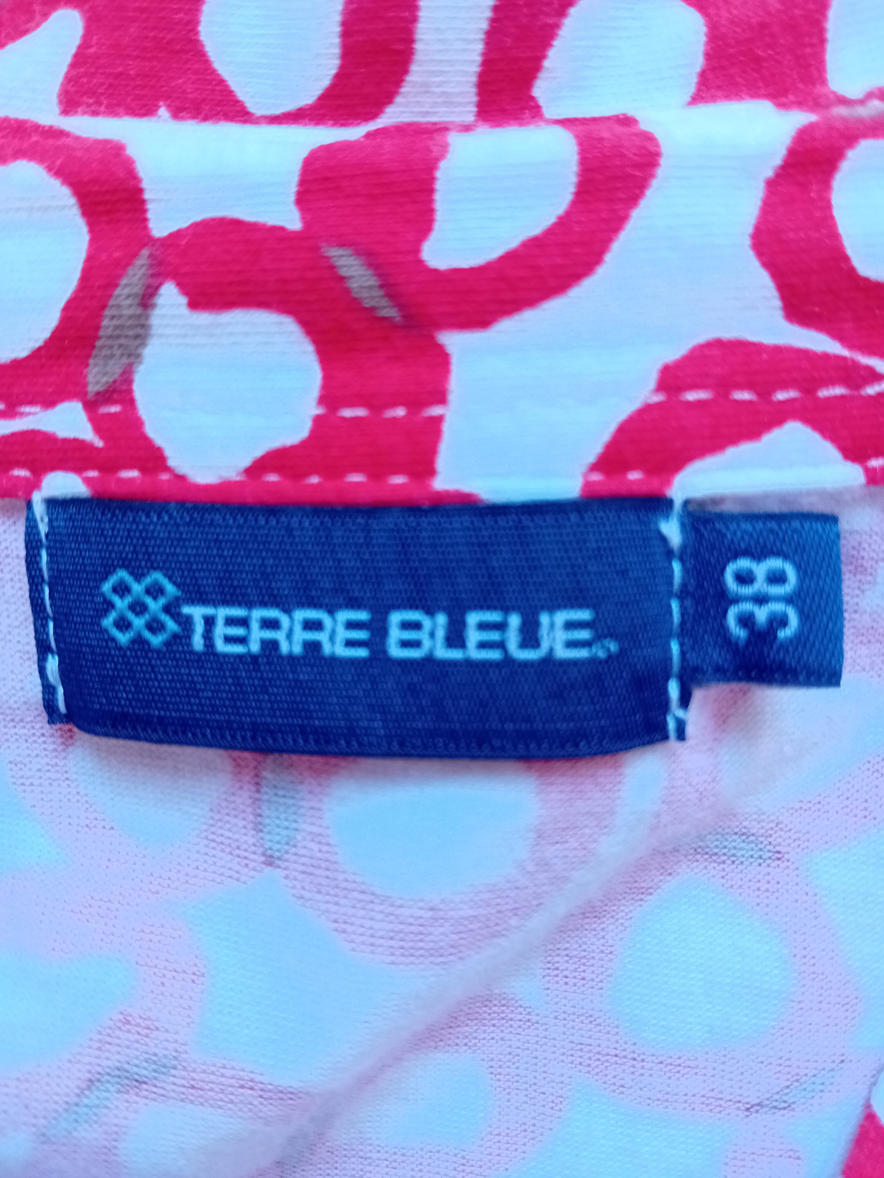 Robe Courte Terre Bleue M