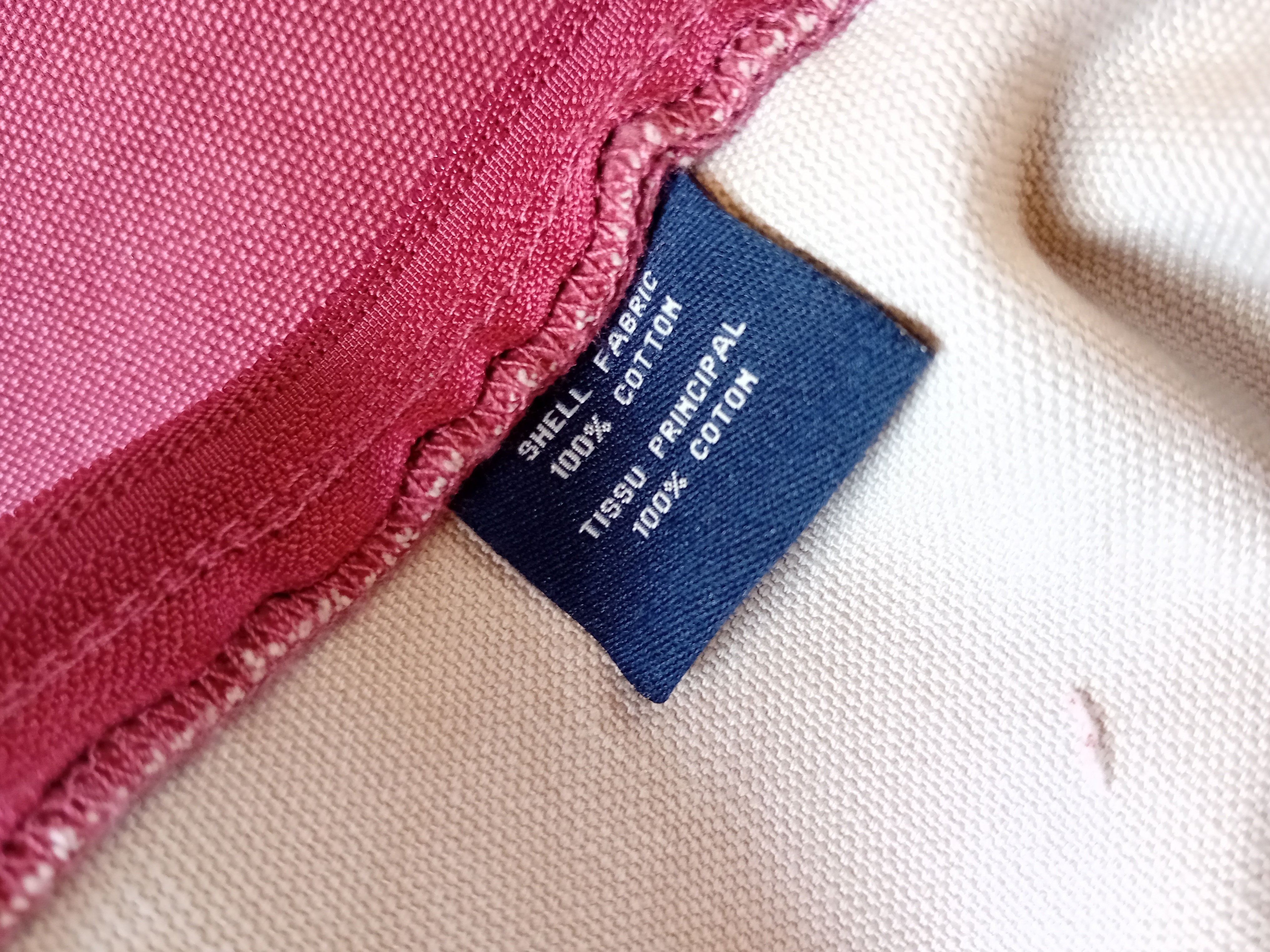 Veste À Capuche Mousqueton Rouge Bordeaux L