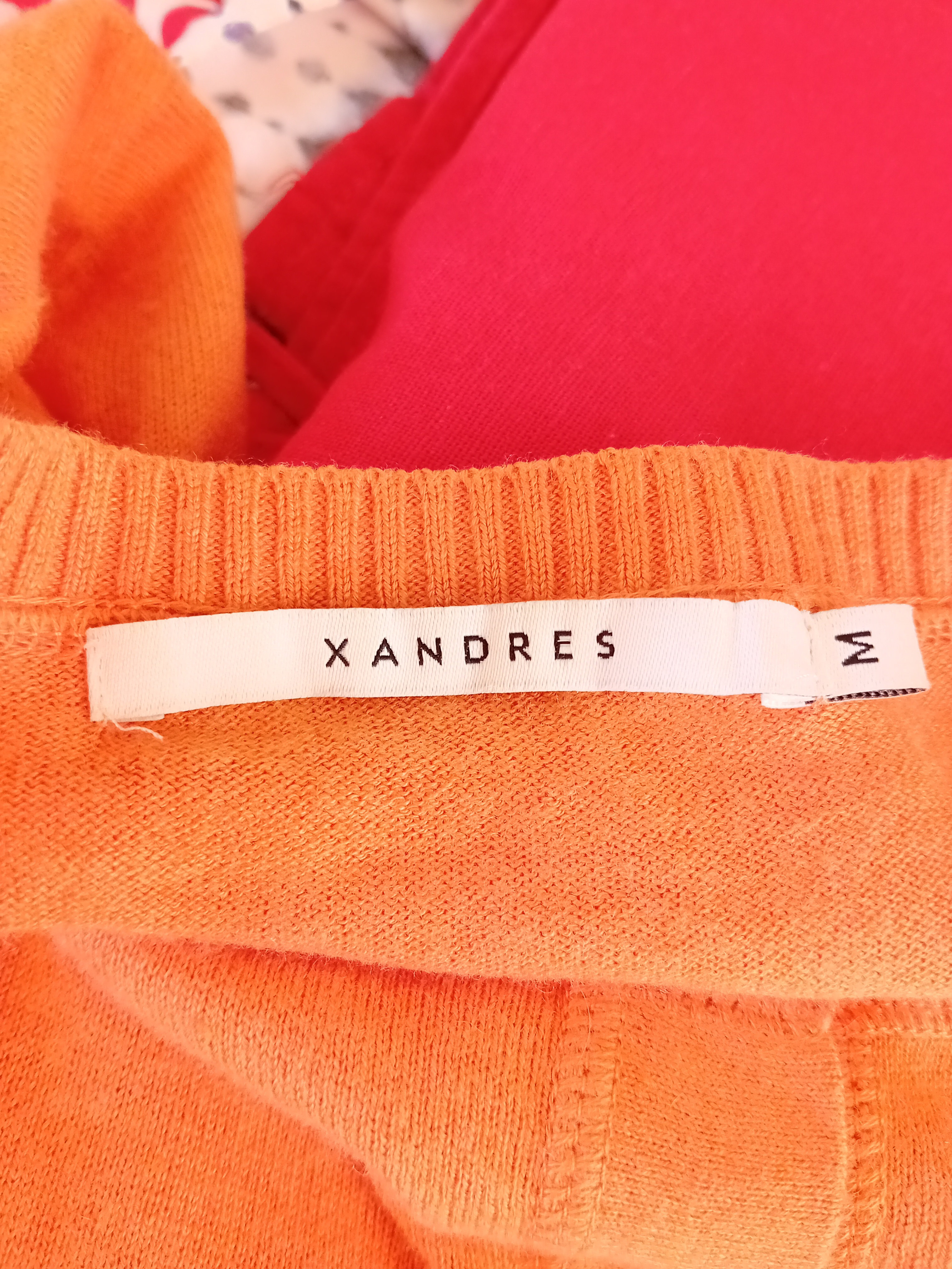 Gilet Orange Xandres M