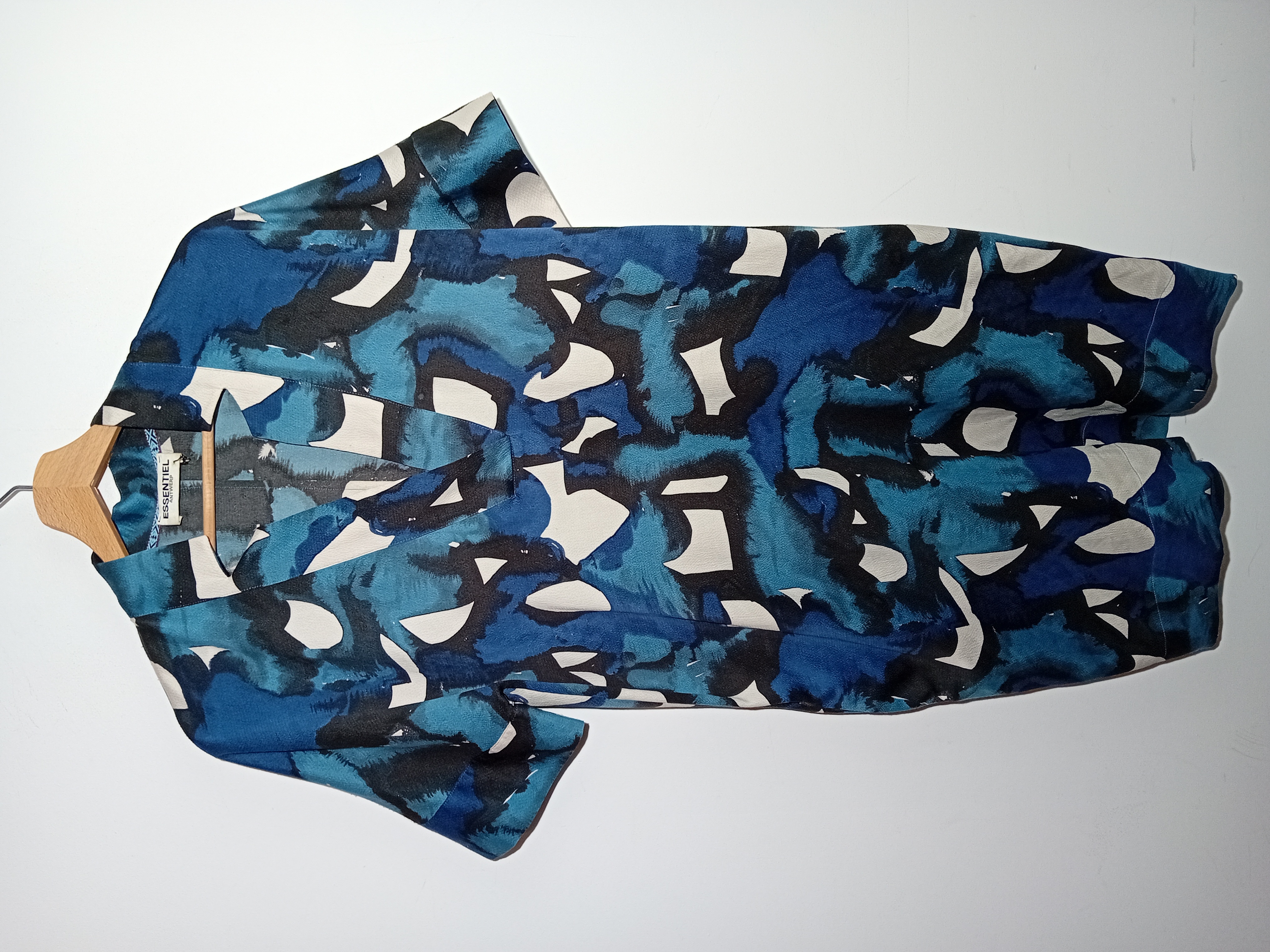 Robe Courte Motif Abstrait M