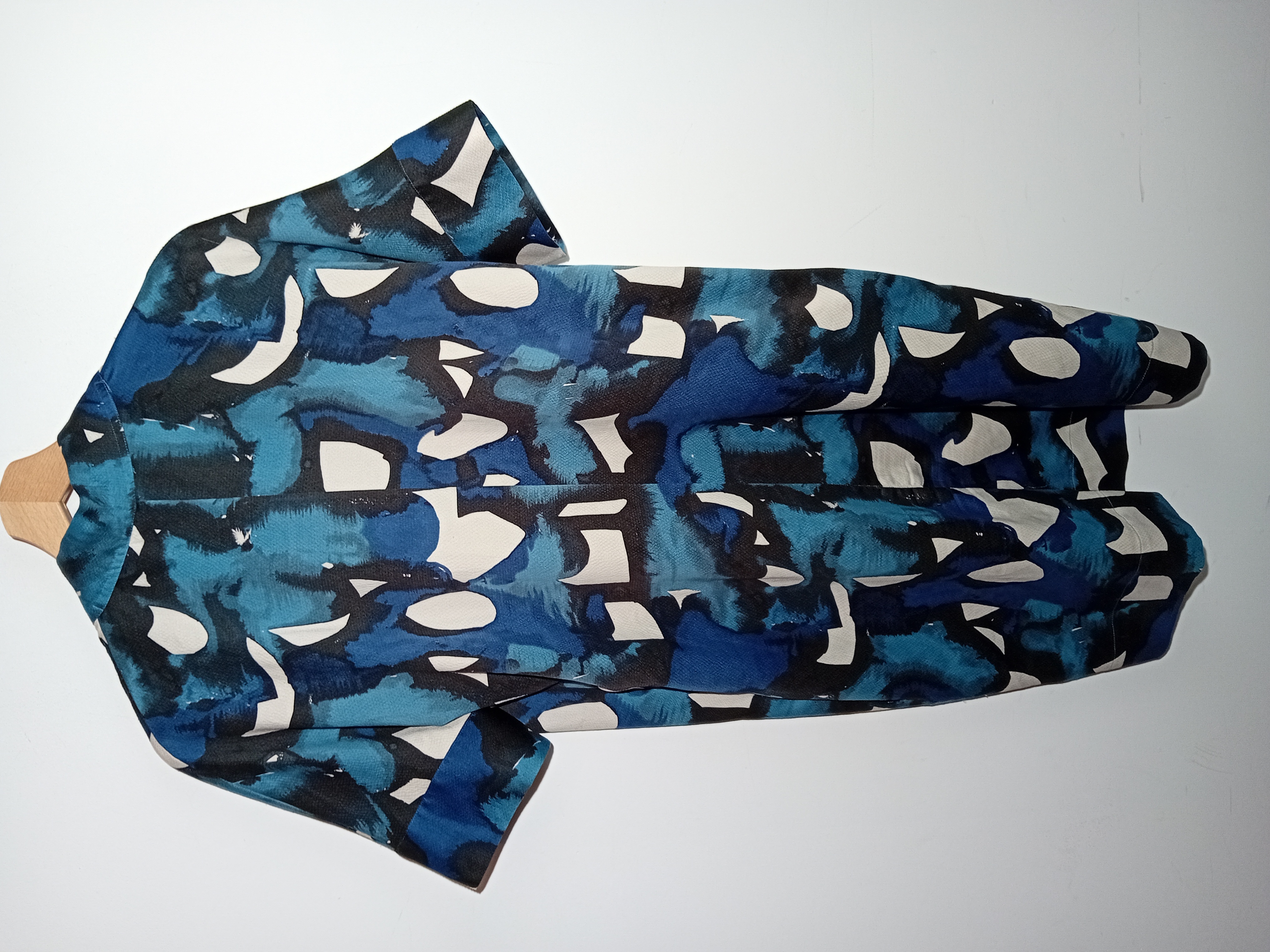 Robe Courte Motif Abstrait M